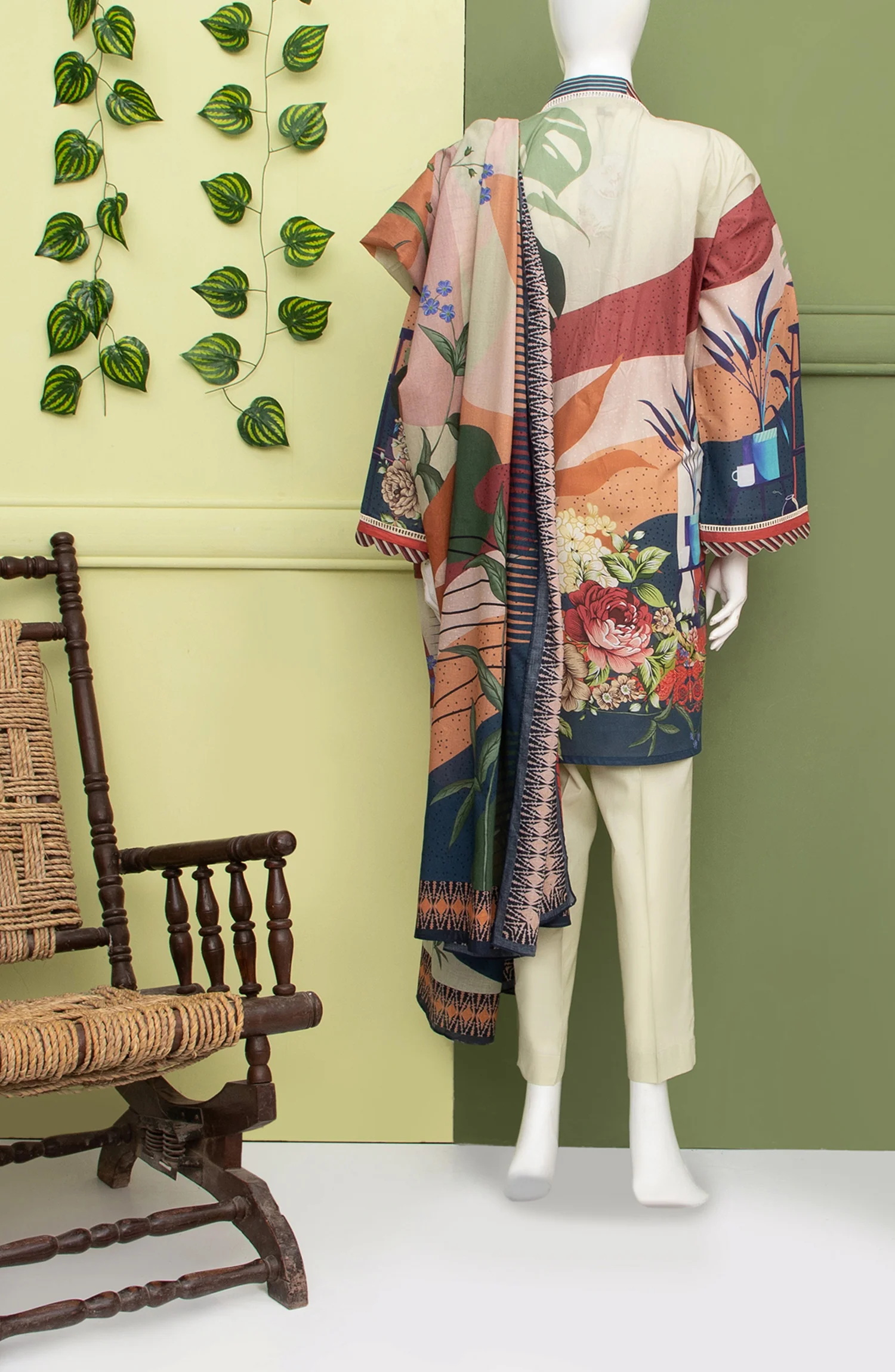 ACCENT GEOMETRIC 3PC SUIT STITCHED - Image 3