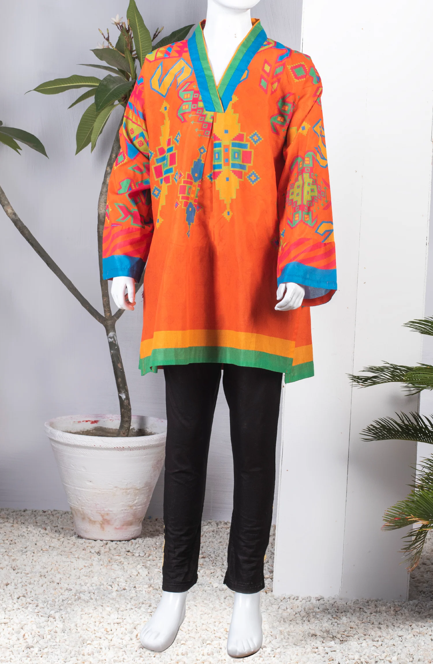 BANJARA LAWN PRINTED 1PC STITCH KURTI