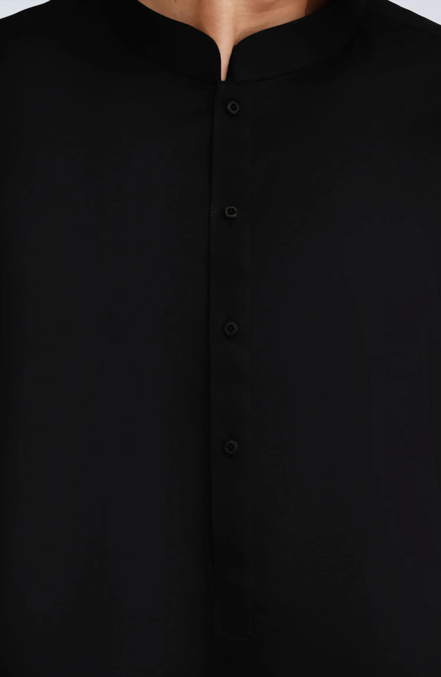 BLACK 100% COTTON KAMEEZ SHALWAR - Image 5