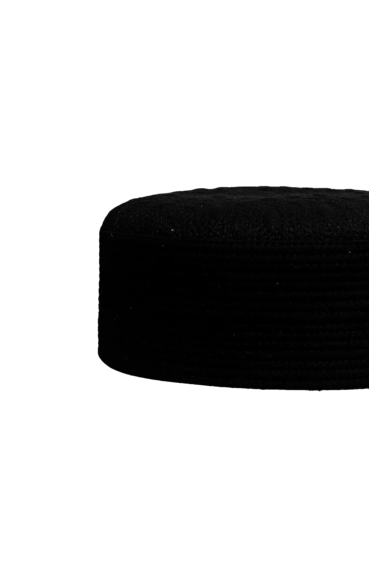 BLACK BLENDED CAP - Image 2