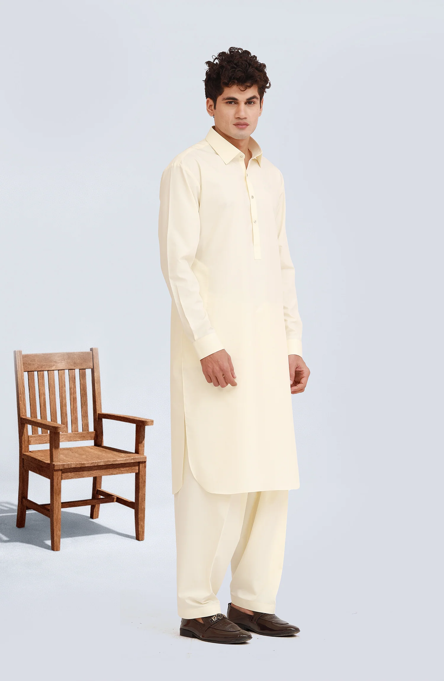 BOSKI BLENDED KAMEEZ SHALWAR - Image 2