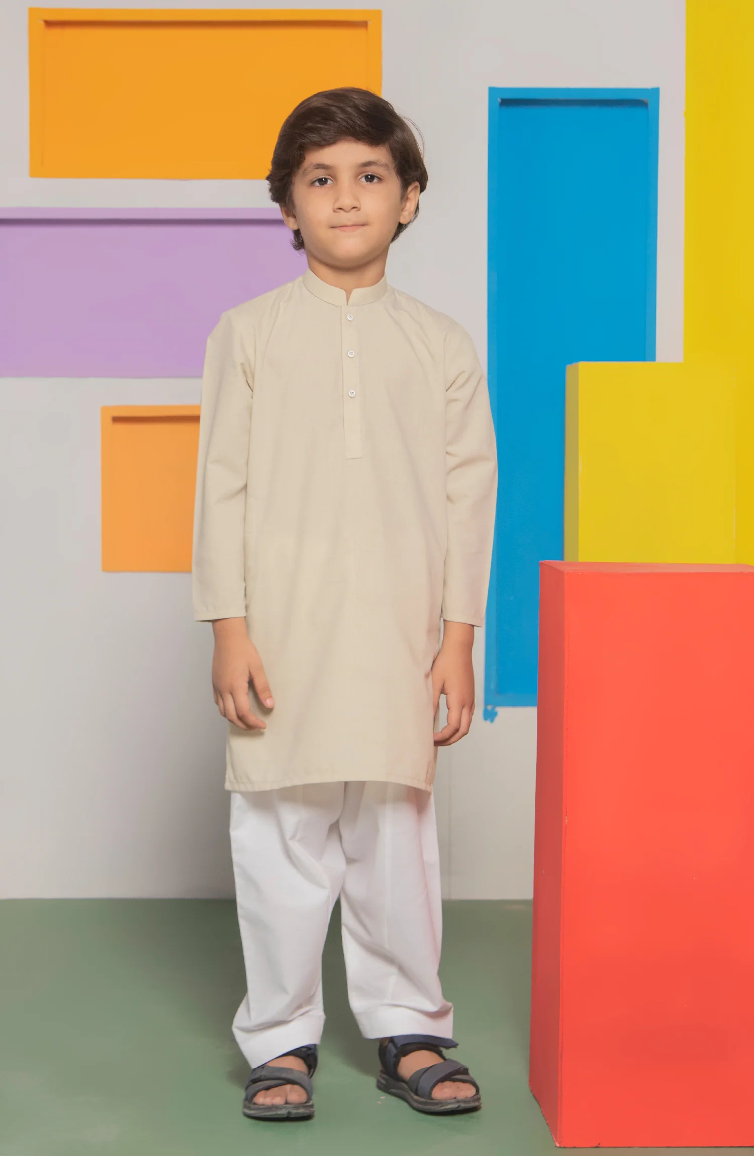BOYS KURTA PLAIN - Image 2