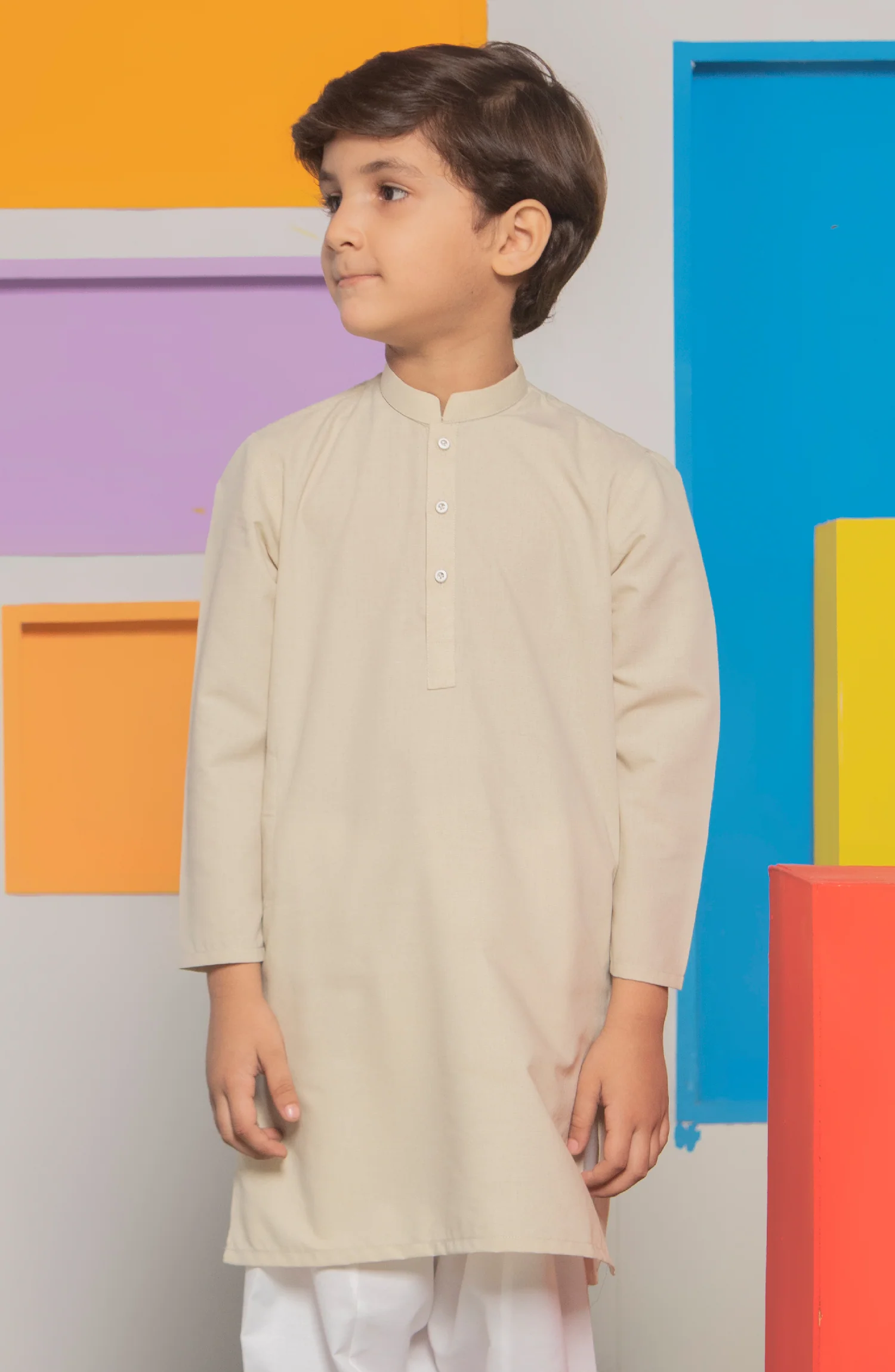 BOYS KURTA PLAIN - Image 3