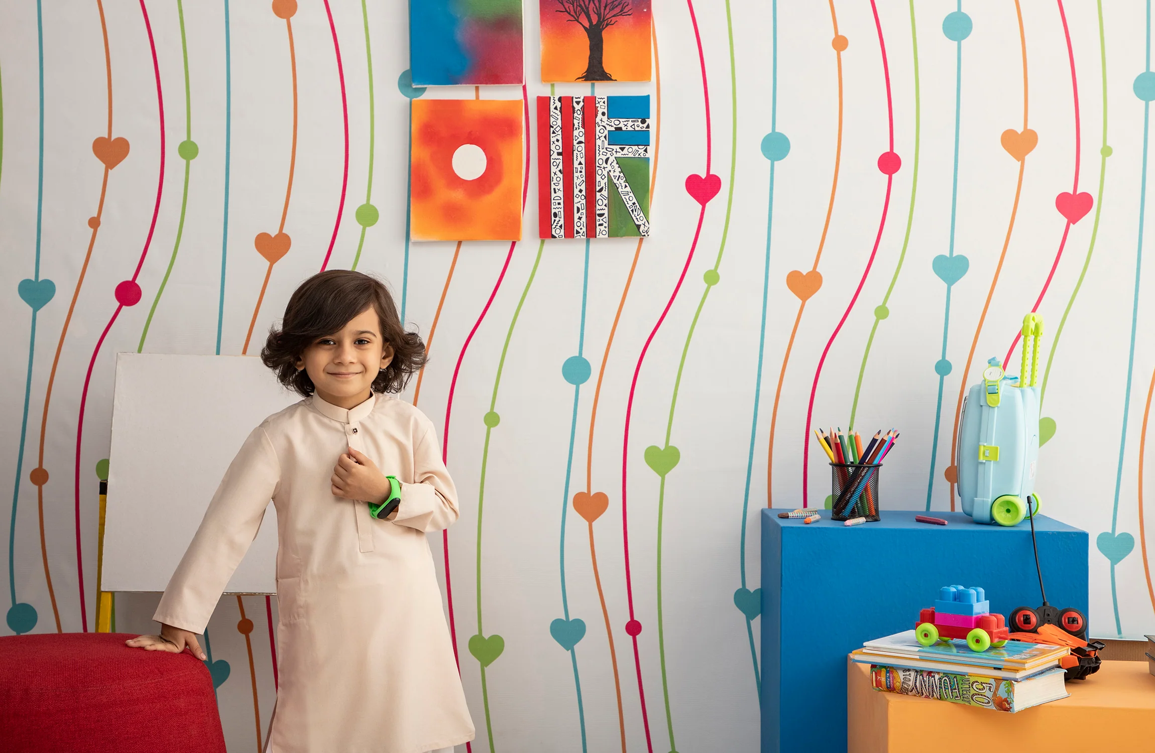 BOYS PLAIN KURTA - Image 3