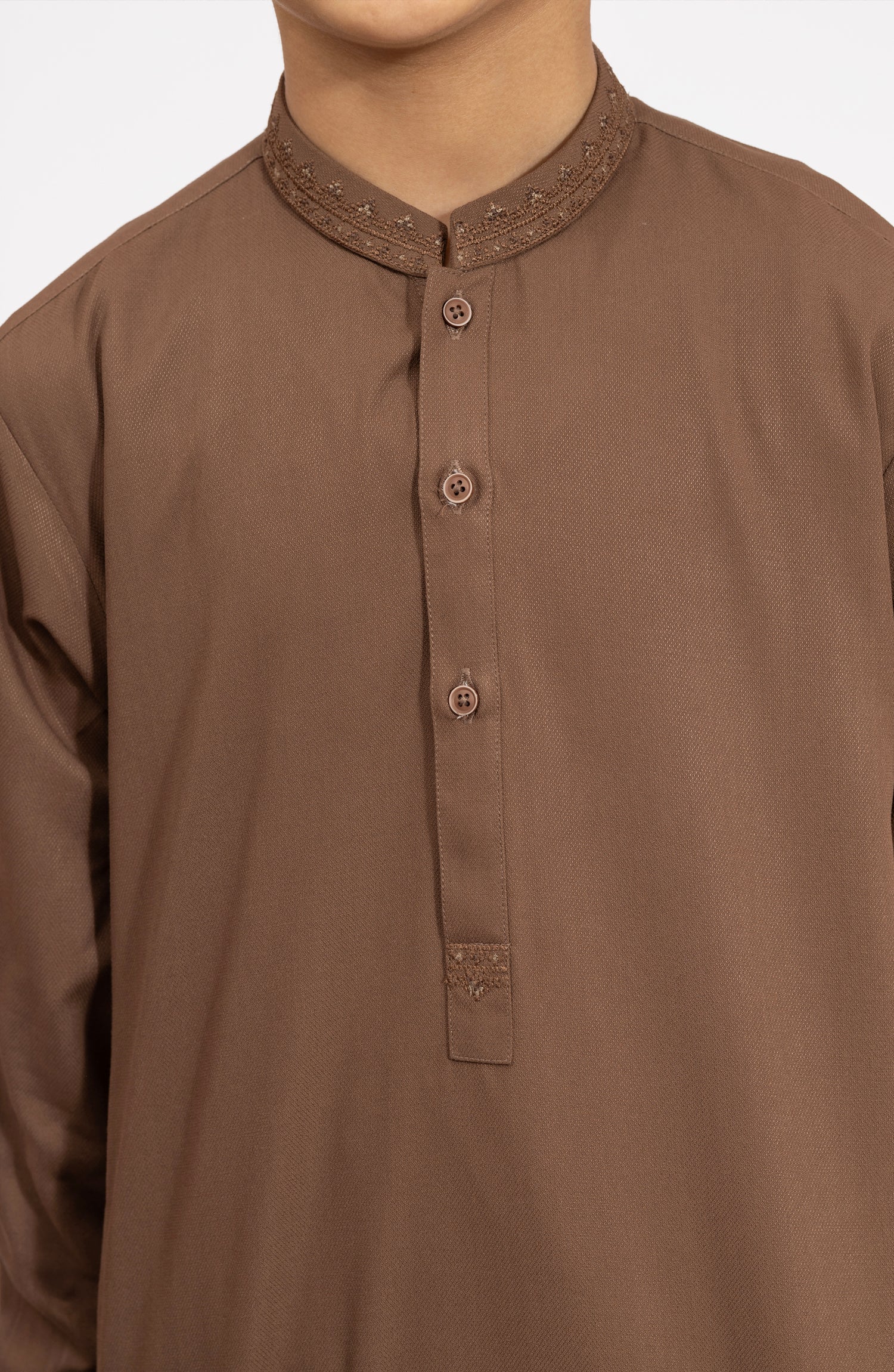 CEDAR EMBROIDERED BLENDED KAMEEZ SHALWAR - Image 2