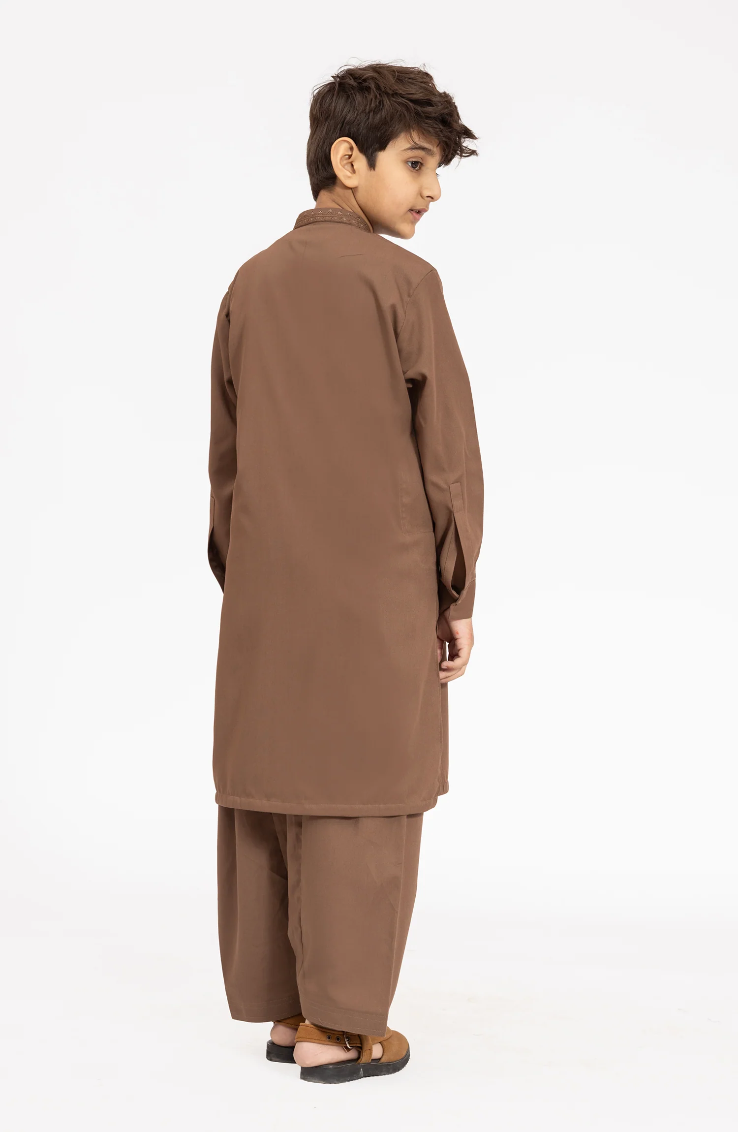 CEDAR EMBROIDERED BLENDED KAMEEZ SHALWAR - Image 7