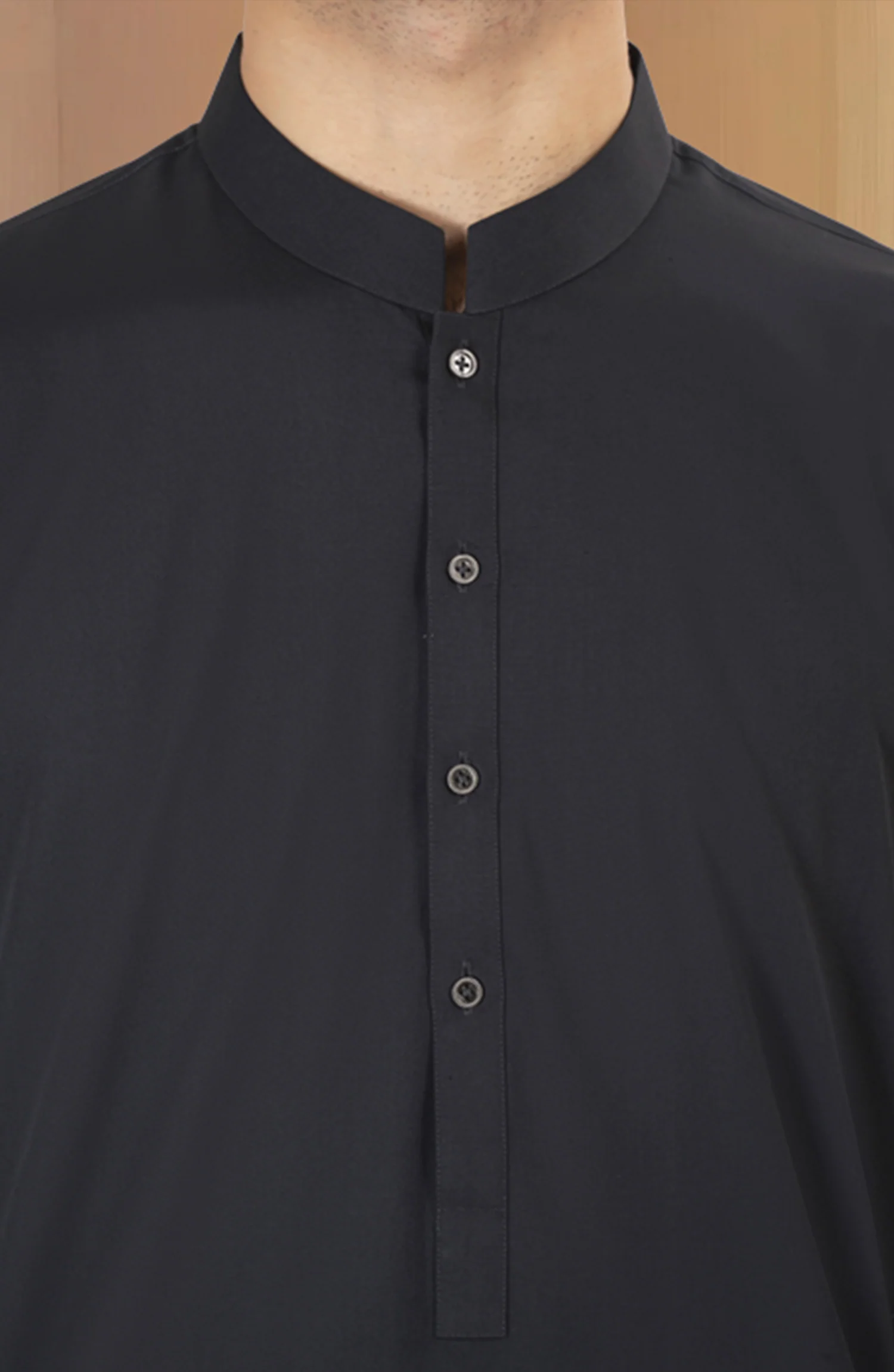 CHARCOAL BLENDED KAMEEZ SHALWAR - Image 2
