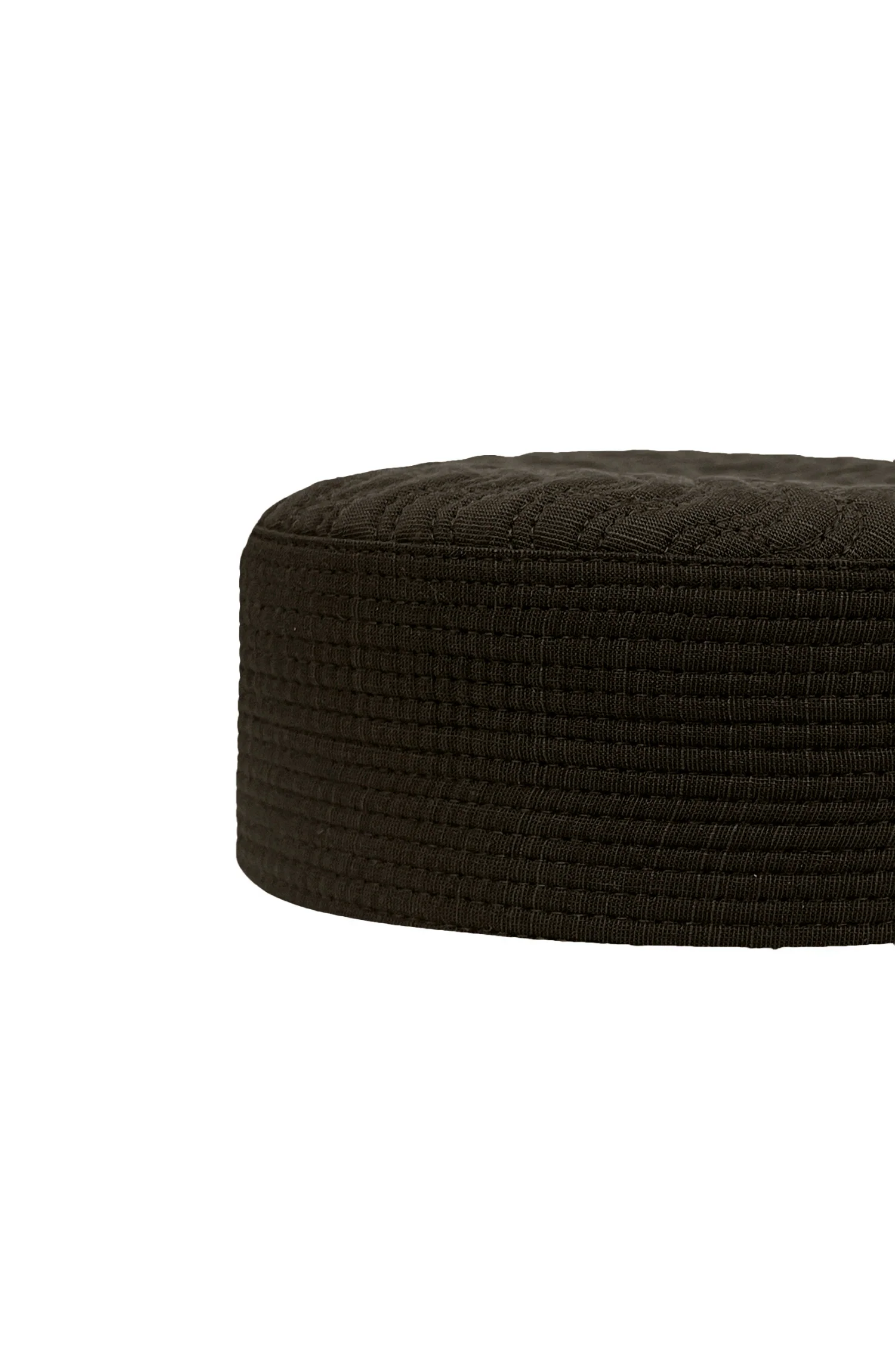 CHOCOLATE-BROWN BLENDED CAP - Image 2