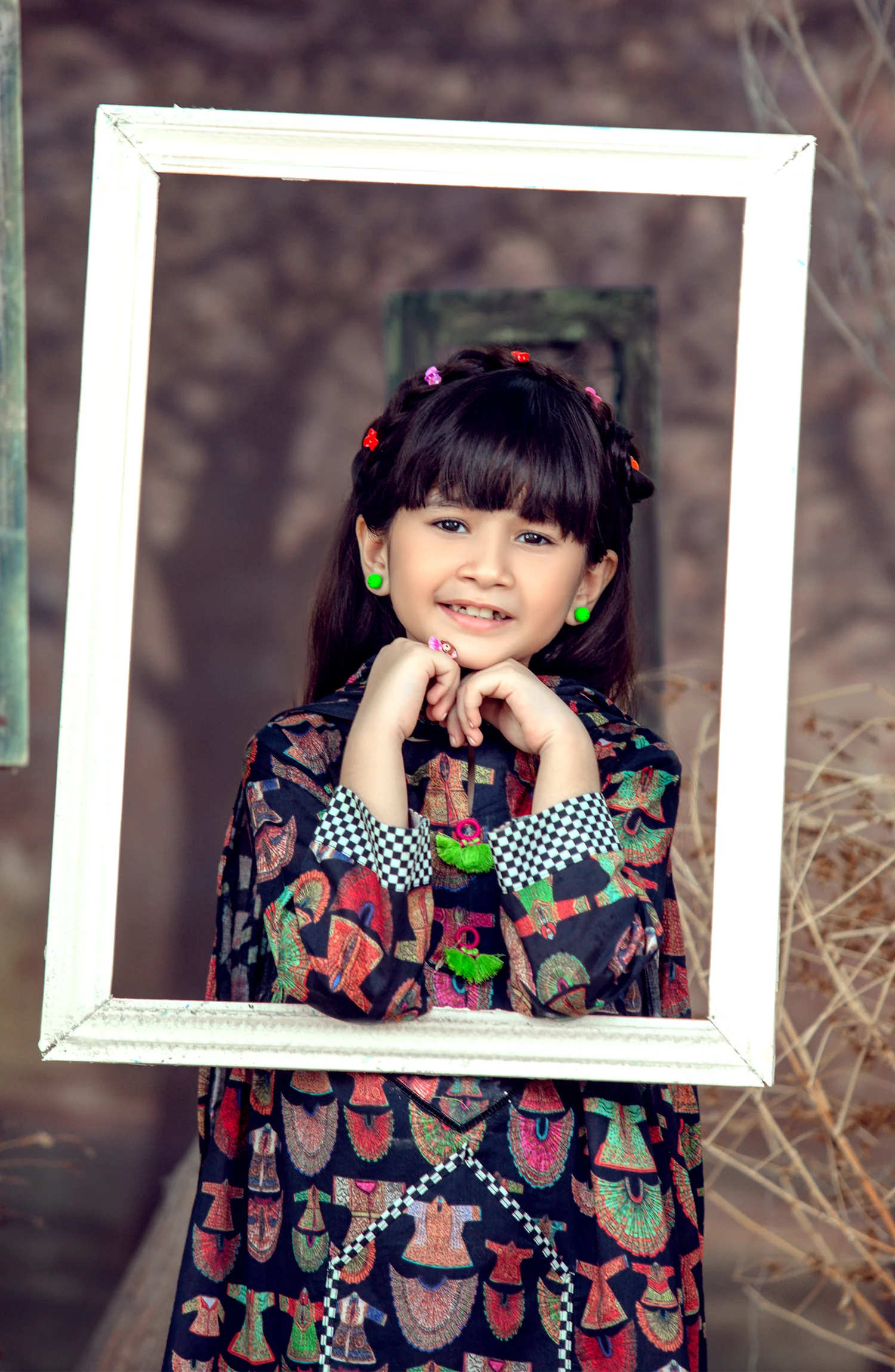 CHOGHA GIRLS 2PC STITCHED SUIT - Image 2