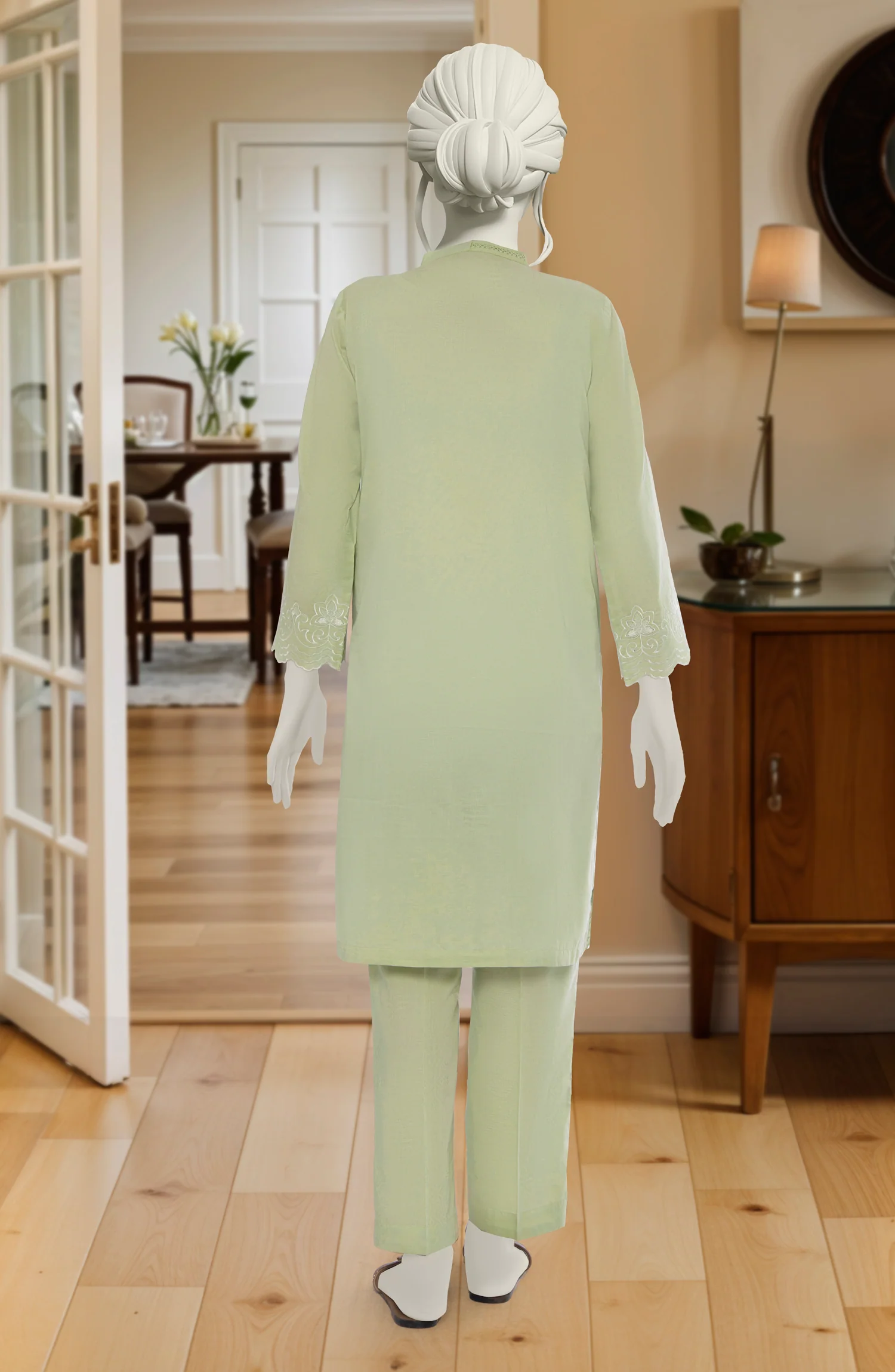 EMBROIDERED JACQUARD 2PCS STITCHED - Image 3