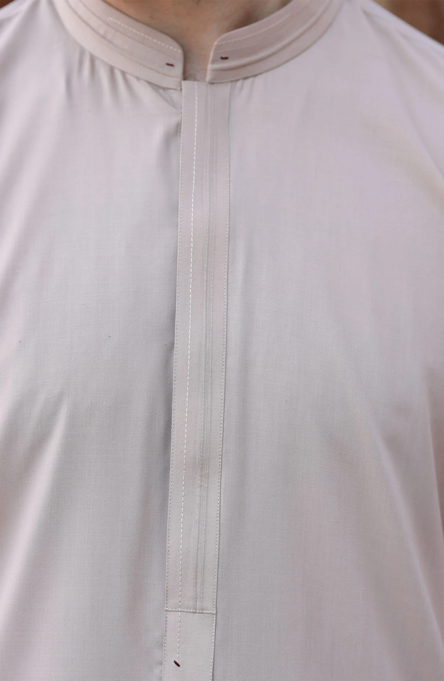 FESTIVE'23 MEN KAMEEZ SHALWAR CASUAL LIGHT BEIGE - Image 2