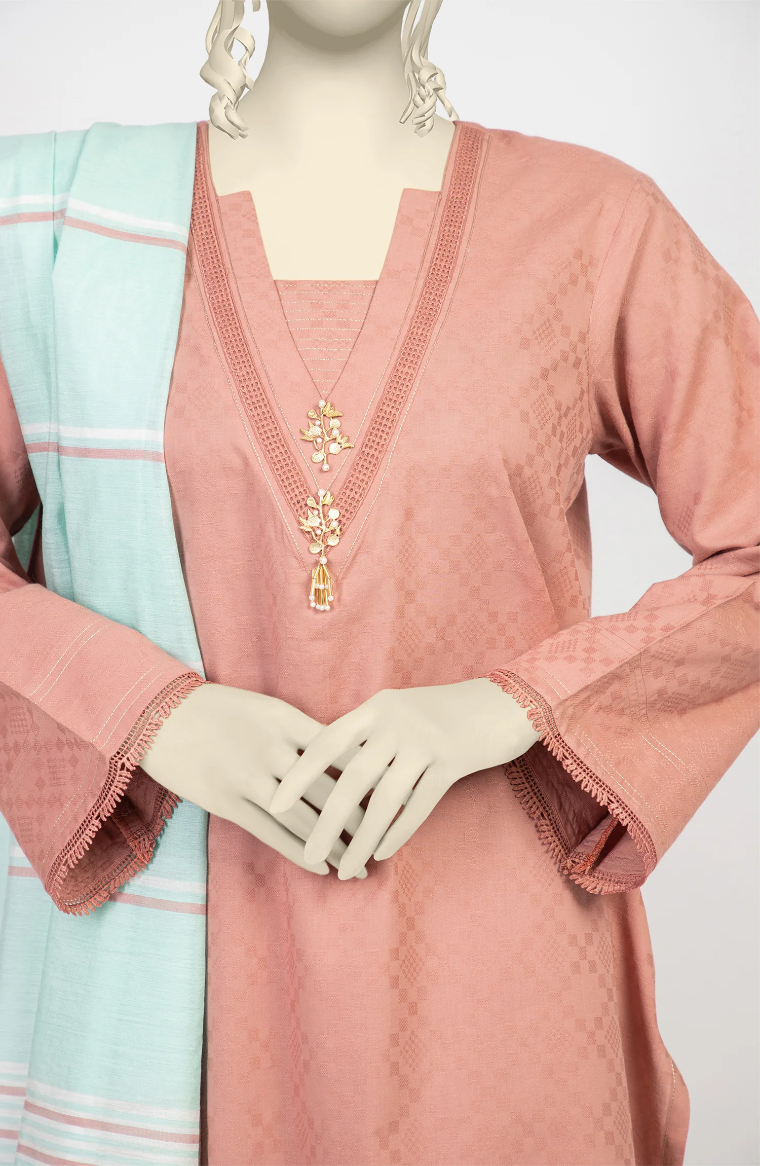 FESTIVE'23 WOMEN STITCHED 1PC KAMEEZ - Image 3