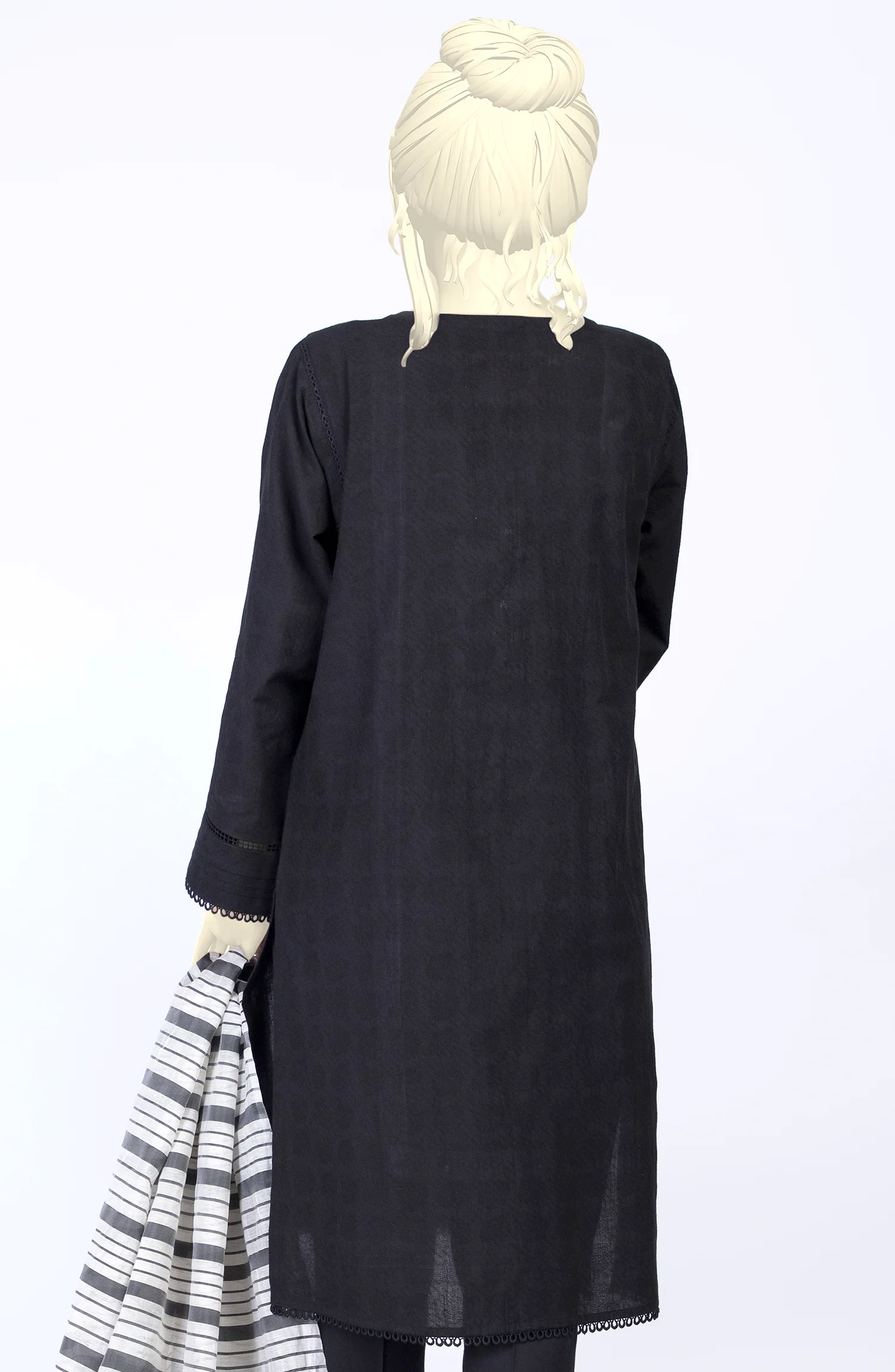 FESTIVE'23 WOMEN STITCHED 1PC KAMEEZ - Image 3