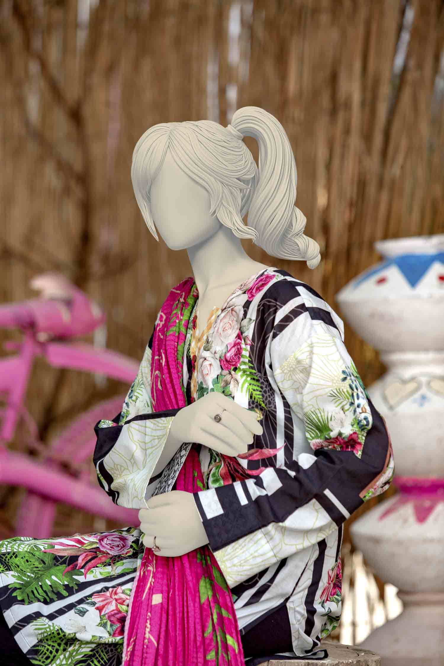 FLORET TEEN GIRLS 2PC STITCHED SUIT - Image 2