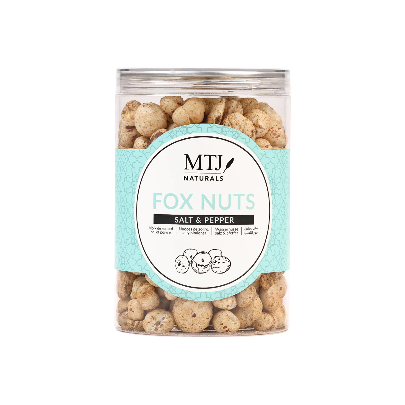 FOX NUTS SALT & PEPPER JAR