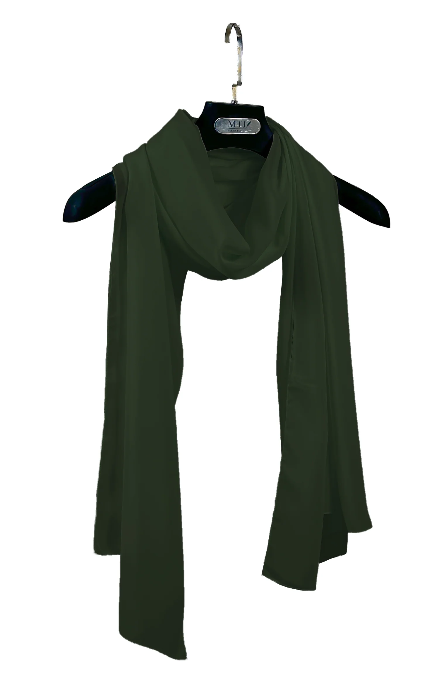 GREEN KOREAN CHIFFON STOLE
