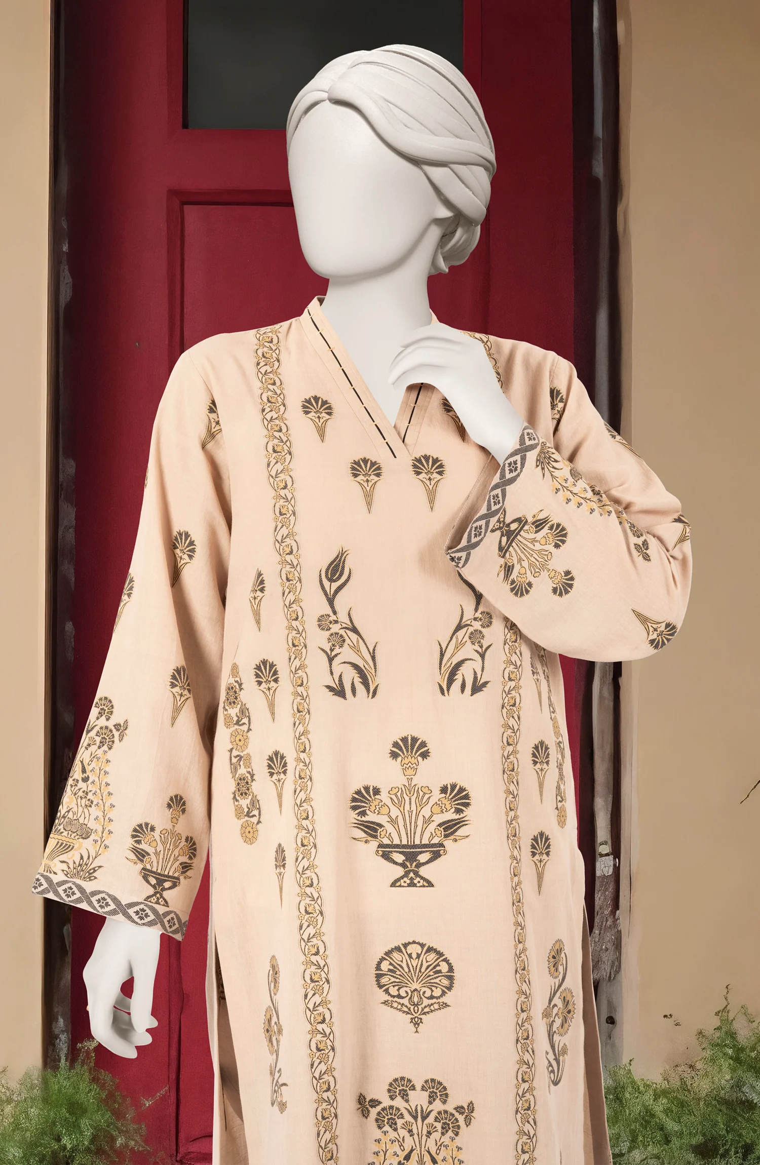 JACQUARD STITCHED 2 PIECE - Image 2