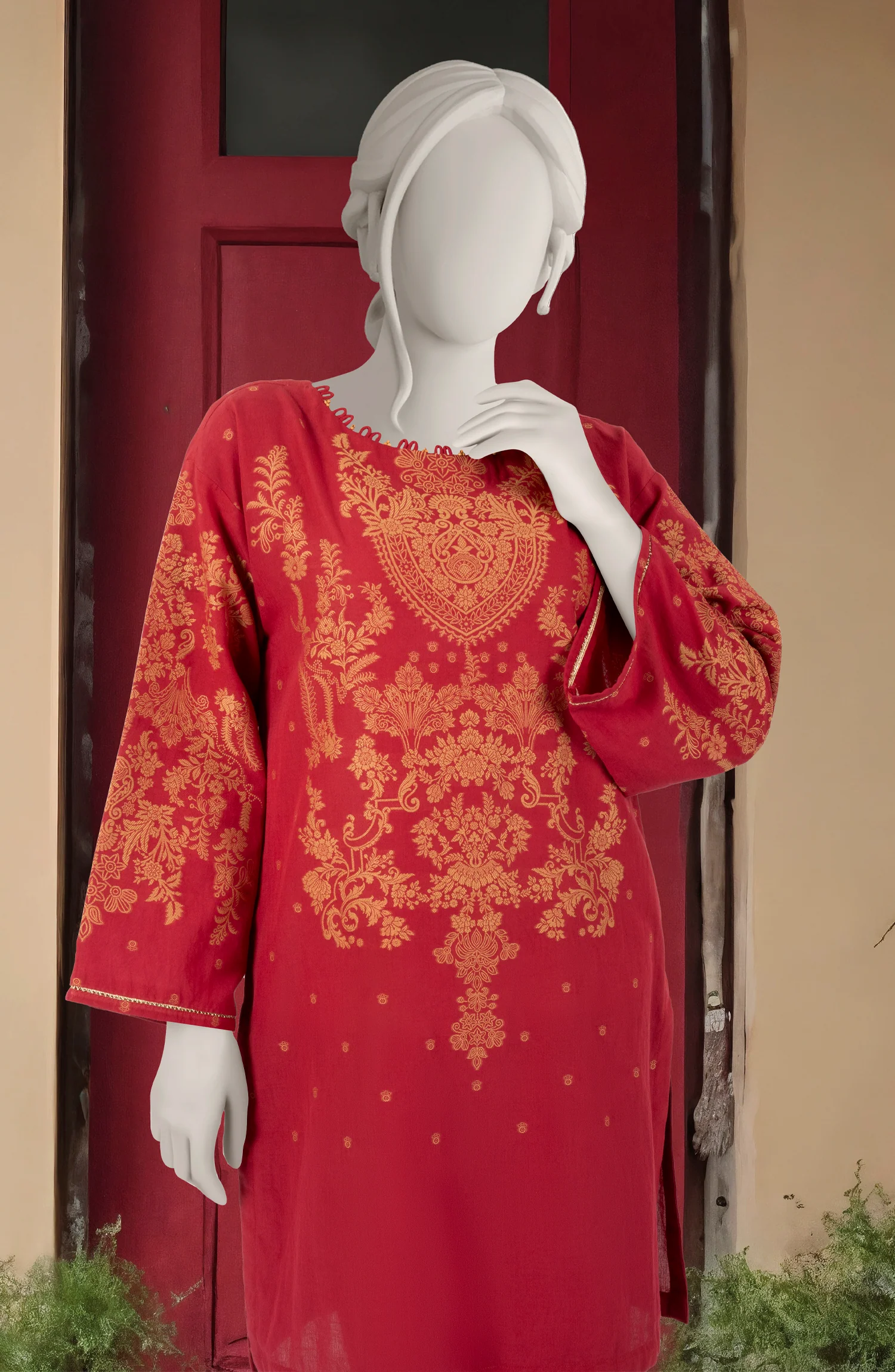 JACQUARD STITCHED 2 PIECE - Image 2