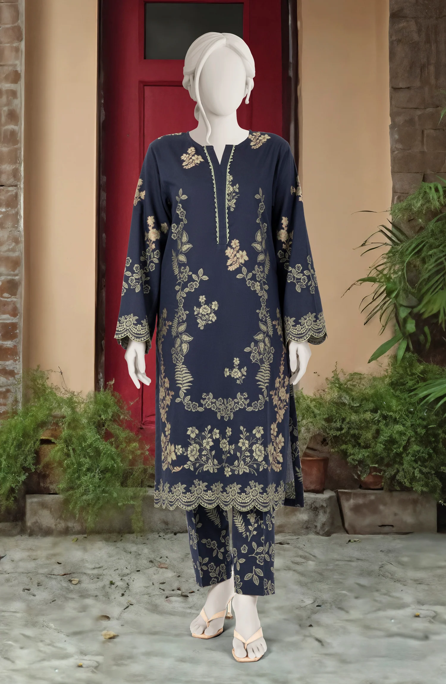 JACQUARD STITCHED 2 PIECE - Image 6