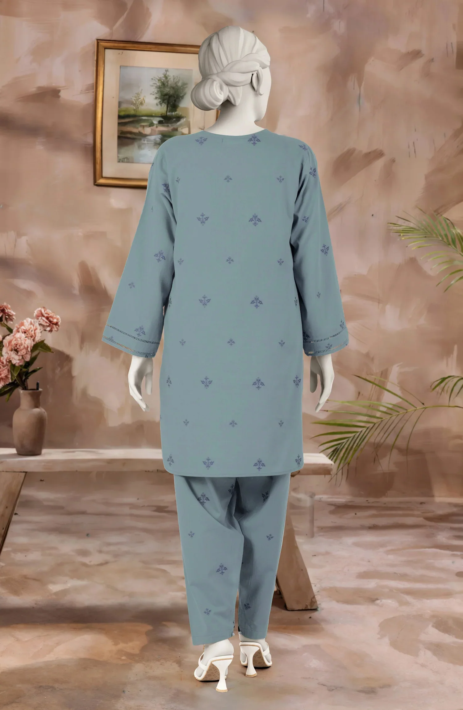 JACQUARD STITCHED 2 PIECE - Image 5