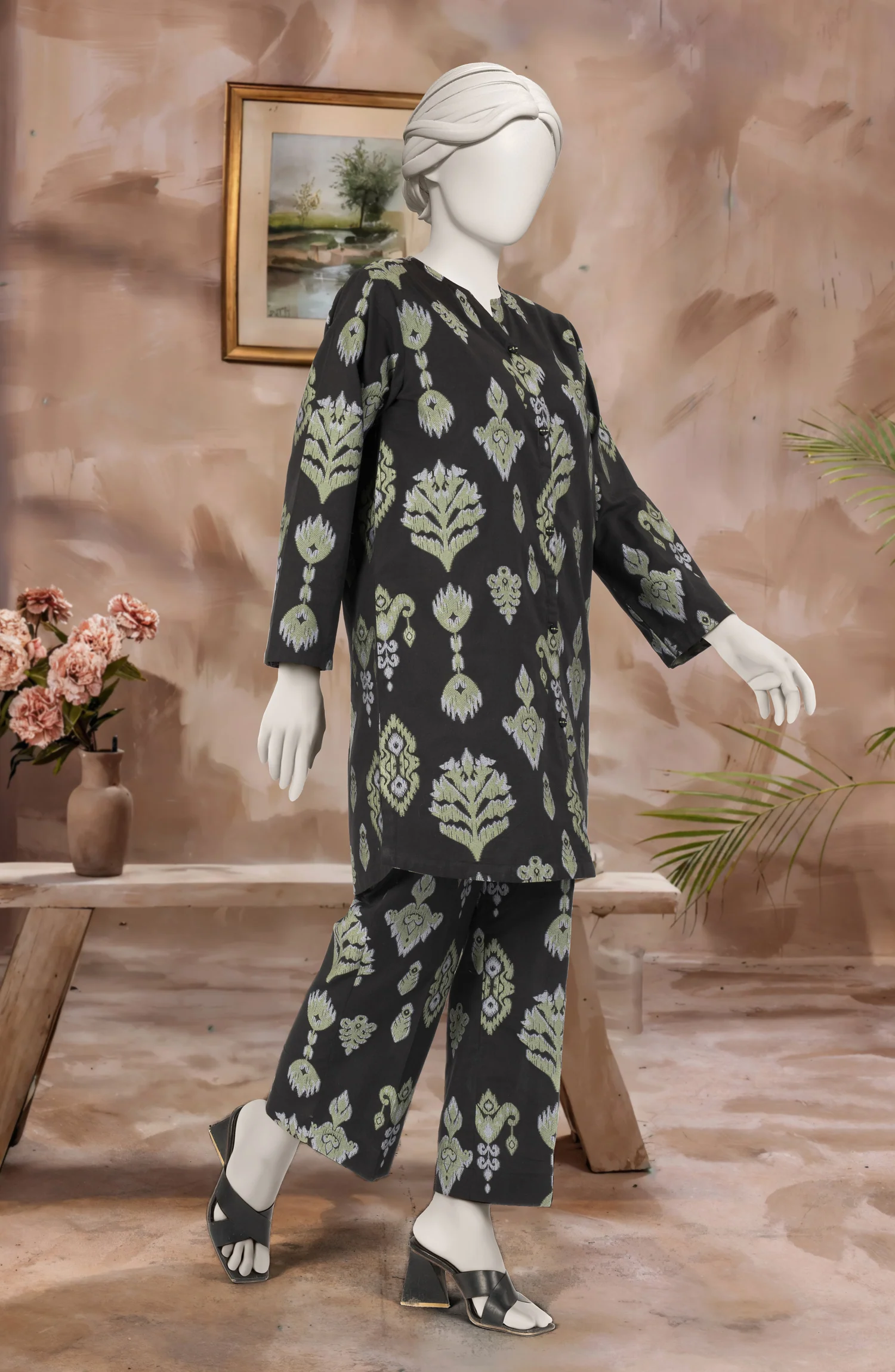 JACQUARD STITCHED 2 PIECE - Image 4