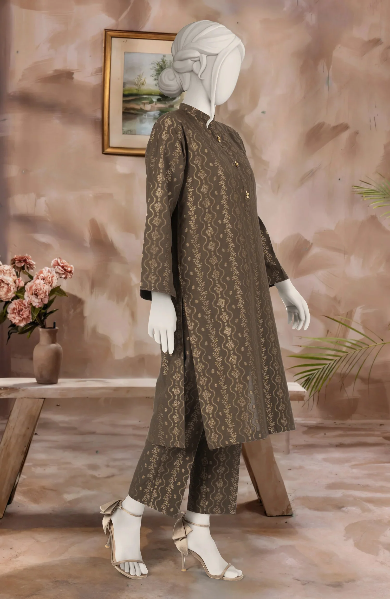 JACQUARD STITCHED 2 PIECE - Image 5