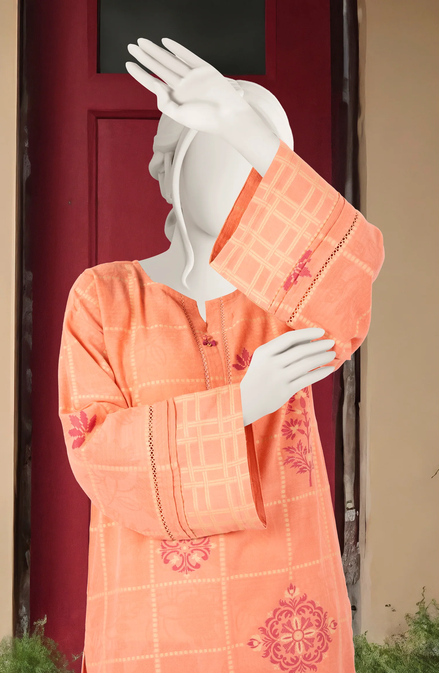JACQUARD STITCHED 2 PIECE - Image 2