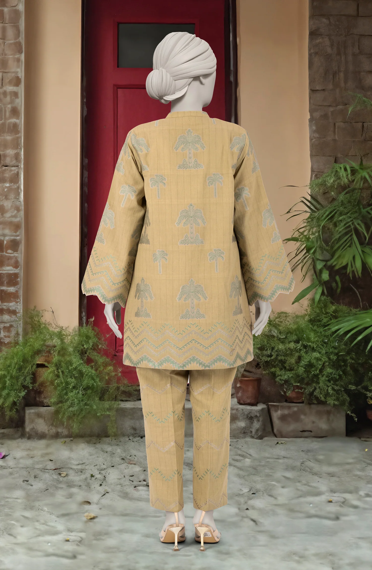 JACQUARD STITCHED 2 PIECE - Image 4