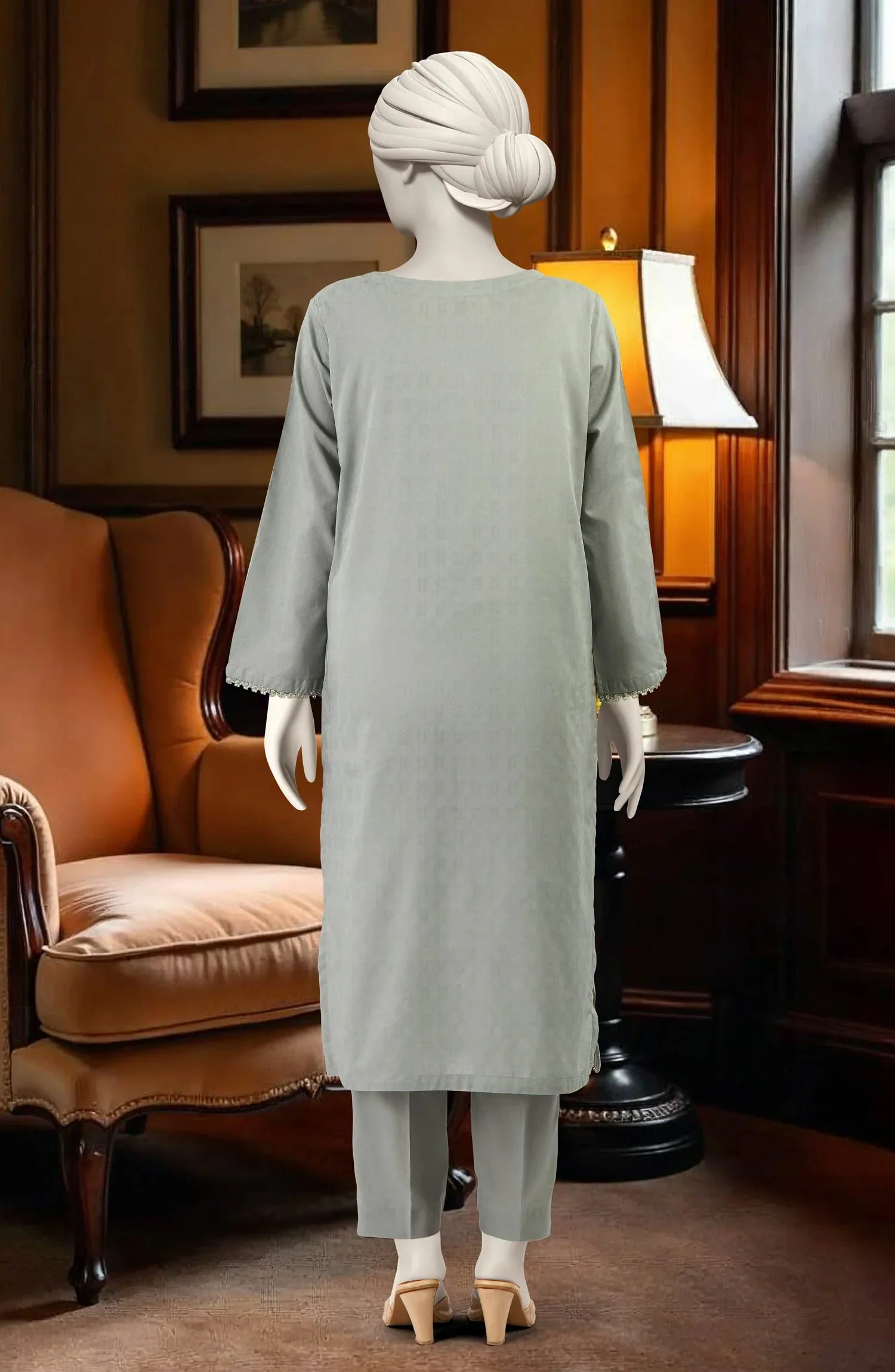 JACQUARD STITCHED 2 PIECE - Image 2