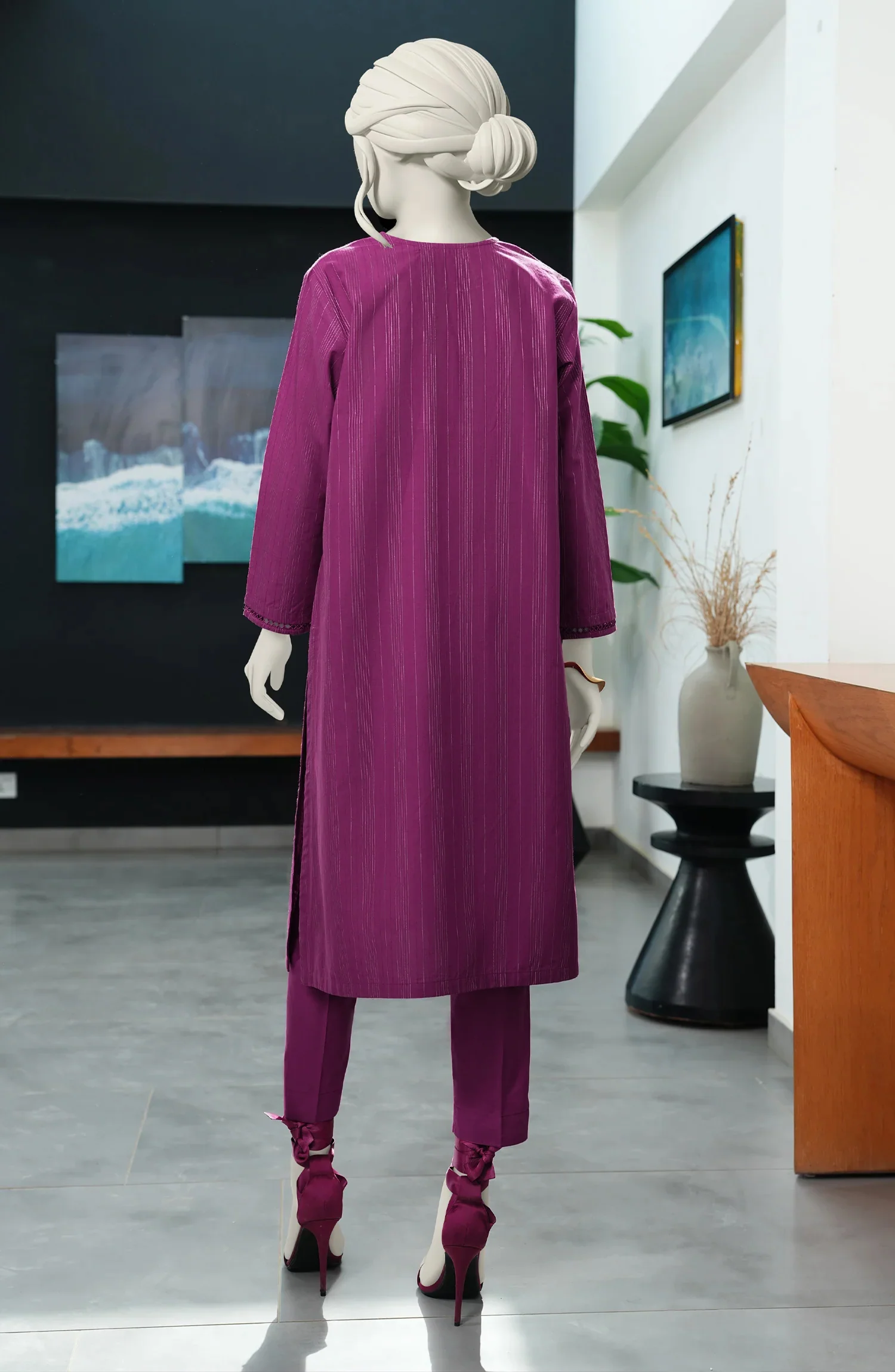 JACQUARD STITCHED 2 PIECE - Image 4