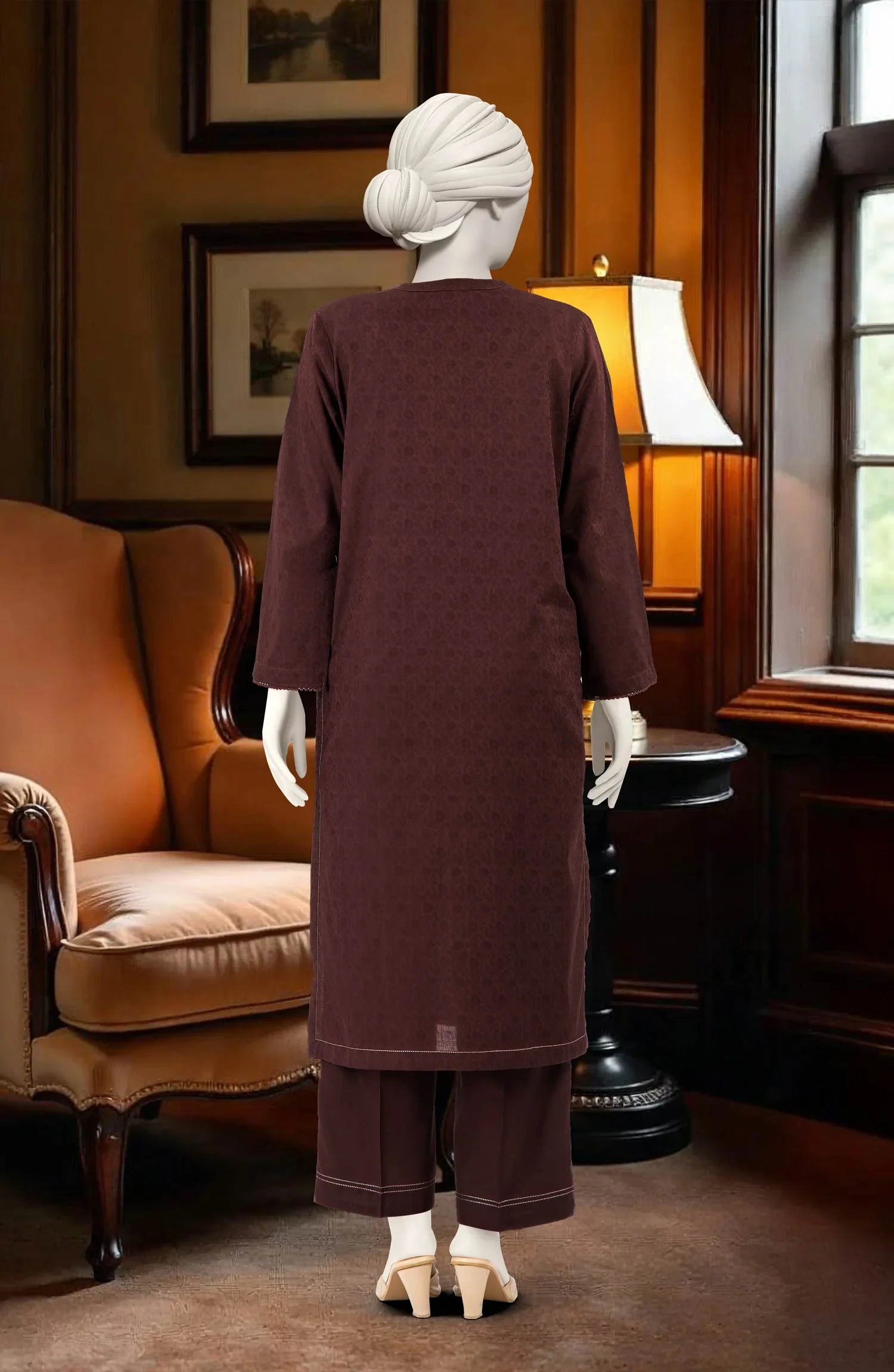 JACQUARD STITCHED 2 PIECE - Image 2
