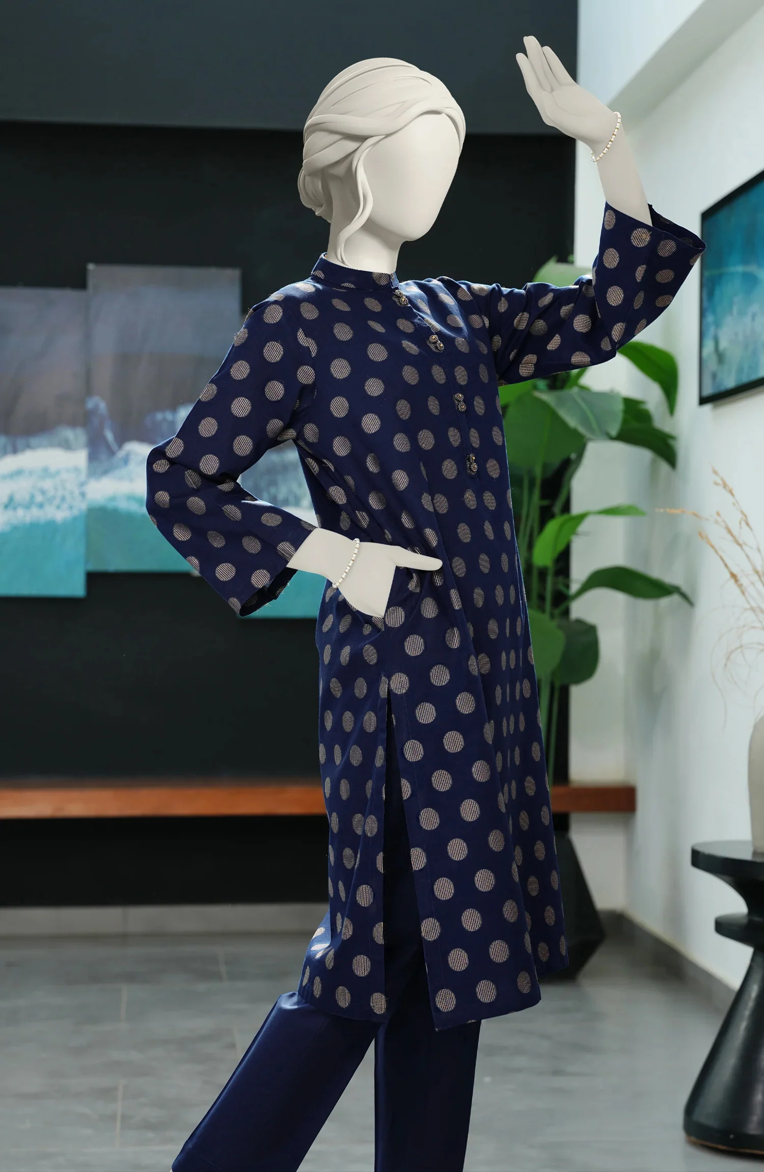 JACQUARD STITCHED 2 PIECE - Image 4