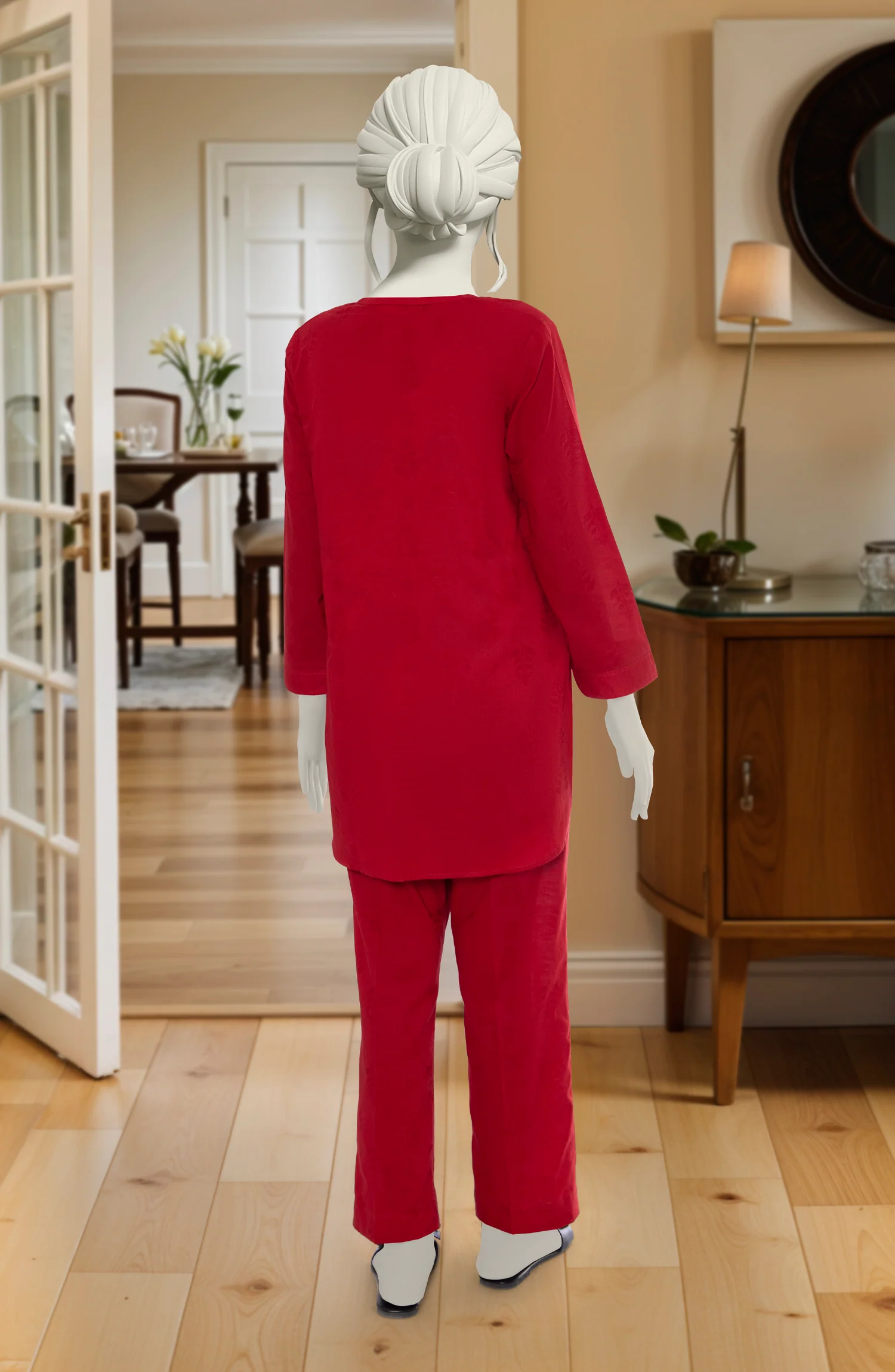 JACQUARD STITCHED 2 PIECE - Image 4