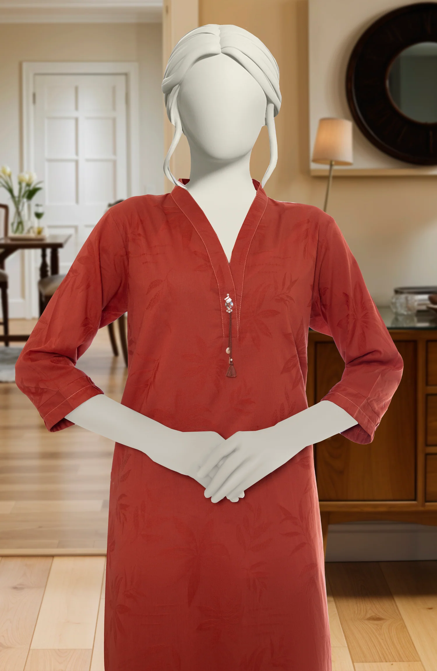 JACQUARD STITCHED 2 PIECE - Image 2
