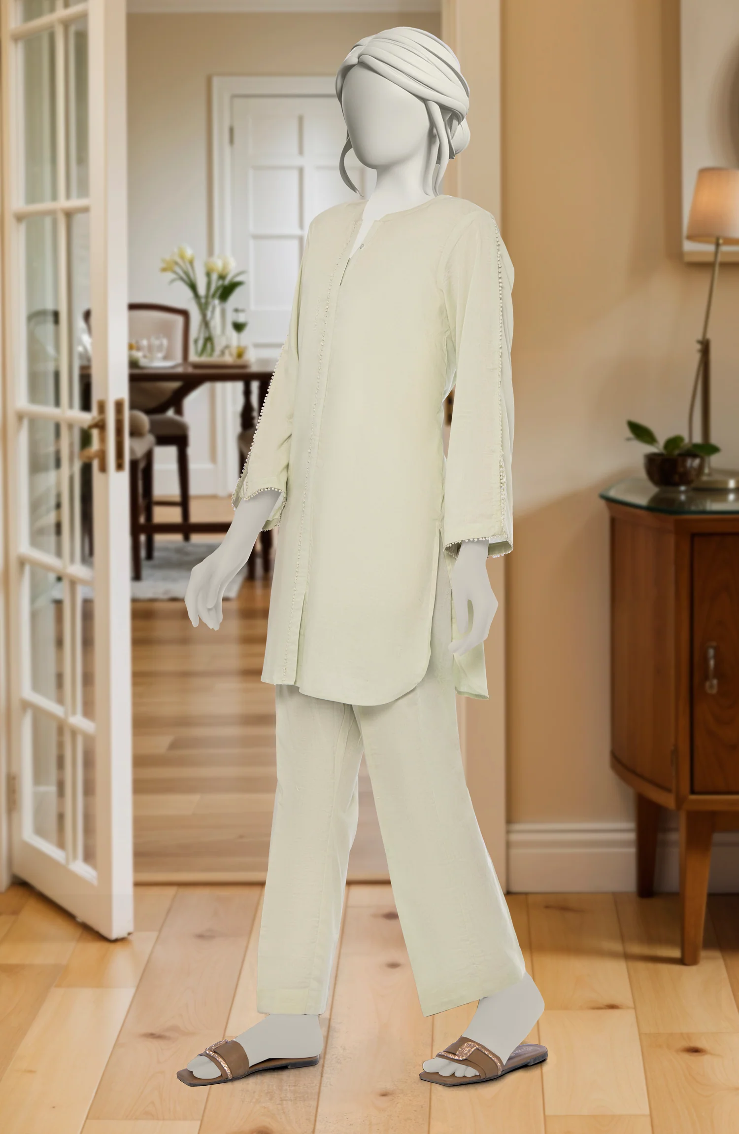 JACQUARD STITCHED 2 PIECE - Image 2