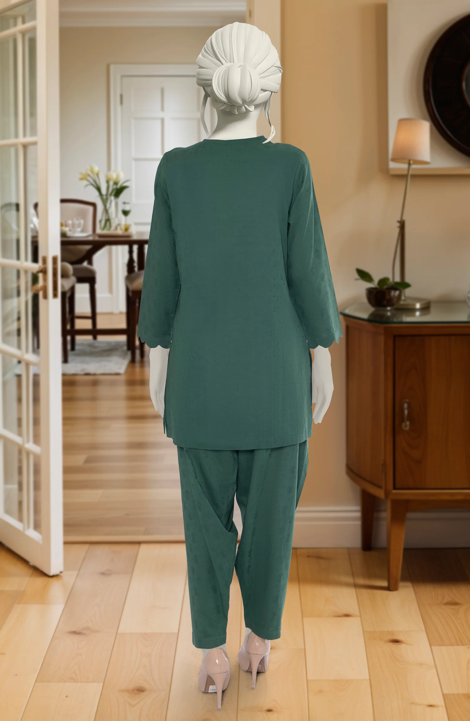 JACQUARD STITCHED 2 PIECE - Image 4