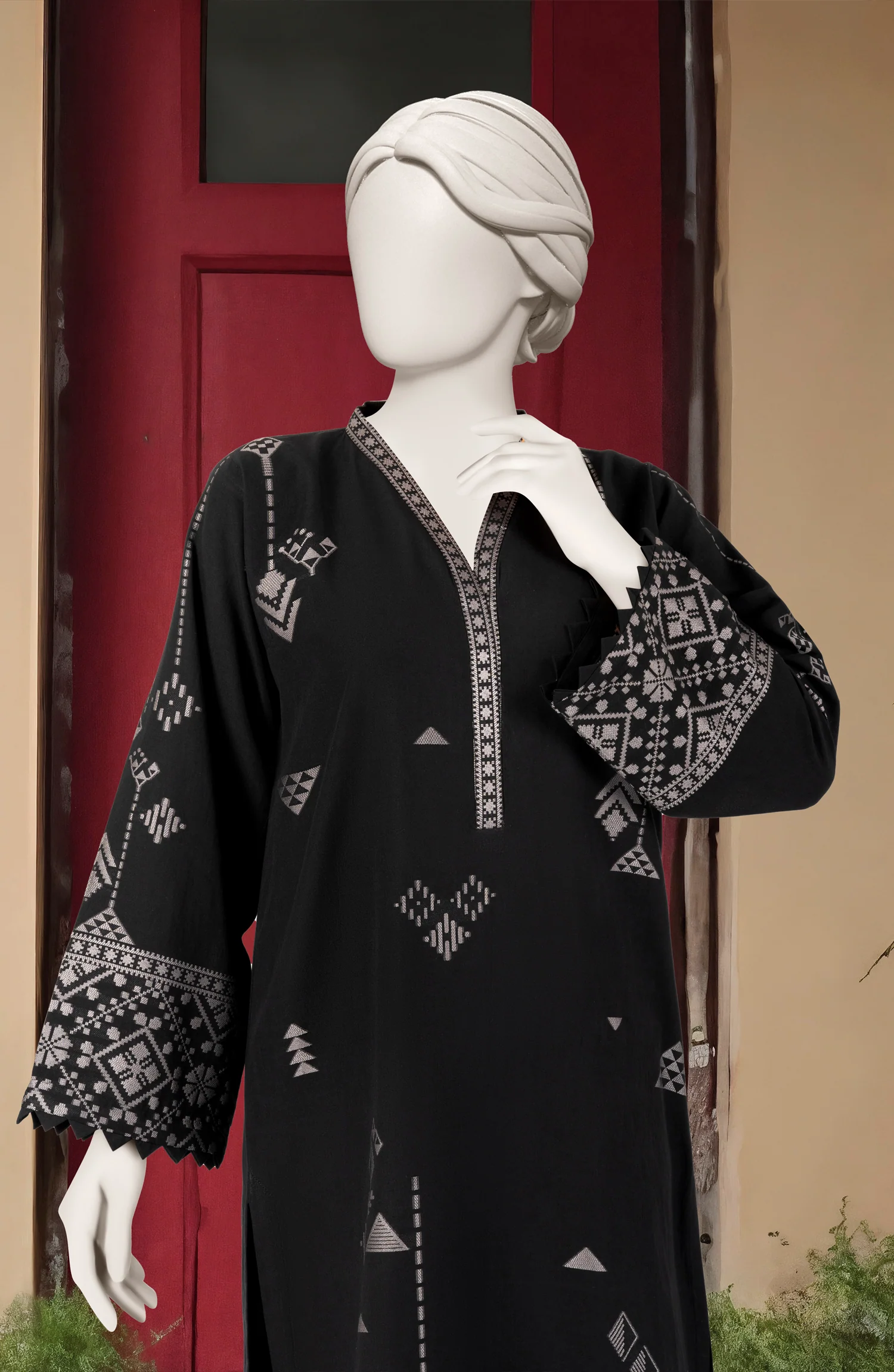 JACQUARD STITCHED 2 PIECE - Image 2
