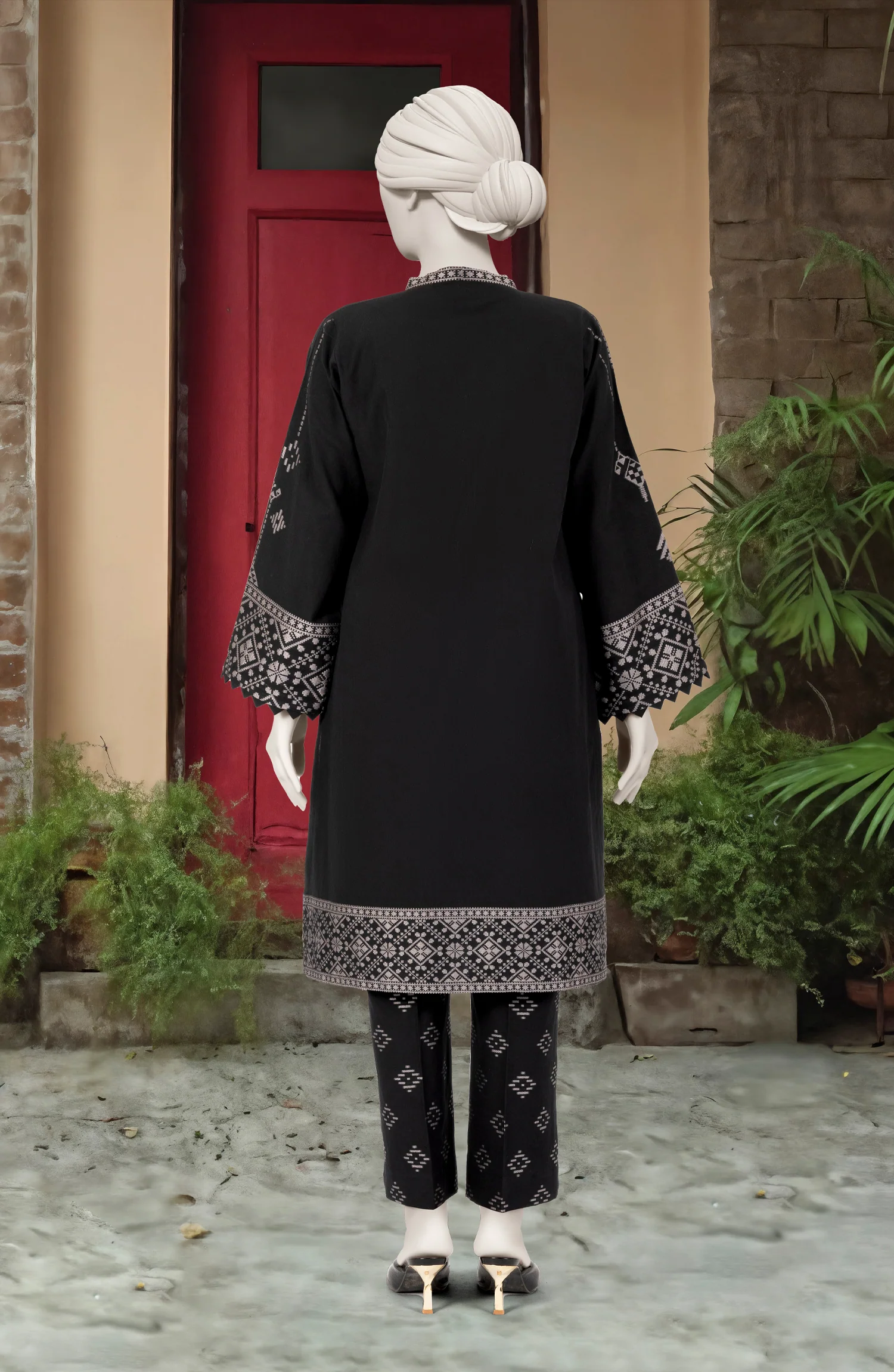 JACQUARD STITCHED 2 PIECE - Image 3