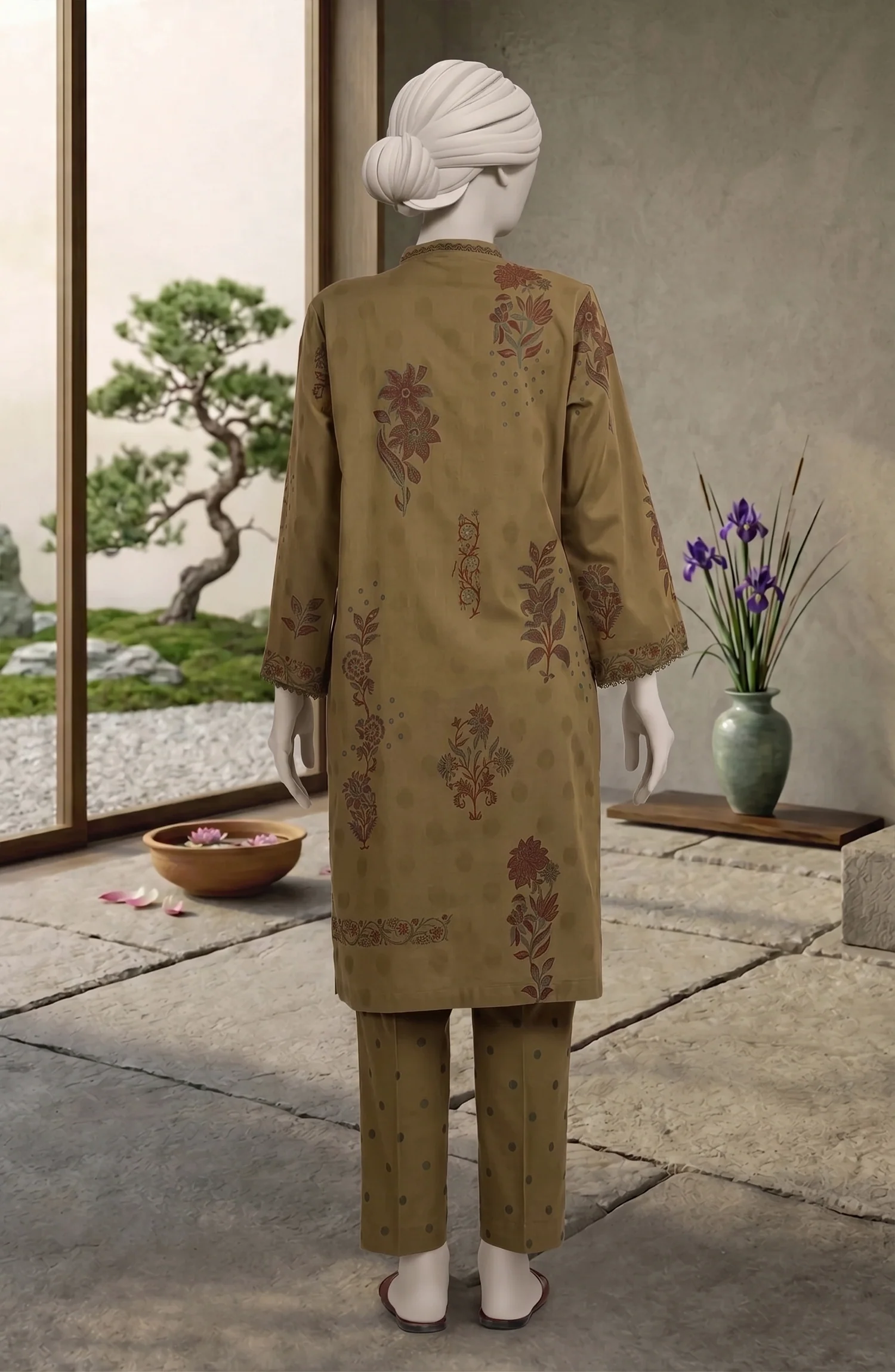 JACQUARD STITCHED 2 PIECE - Image 5