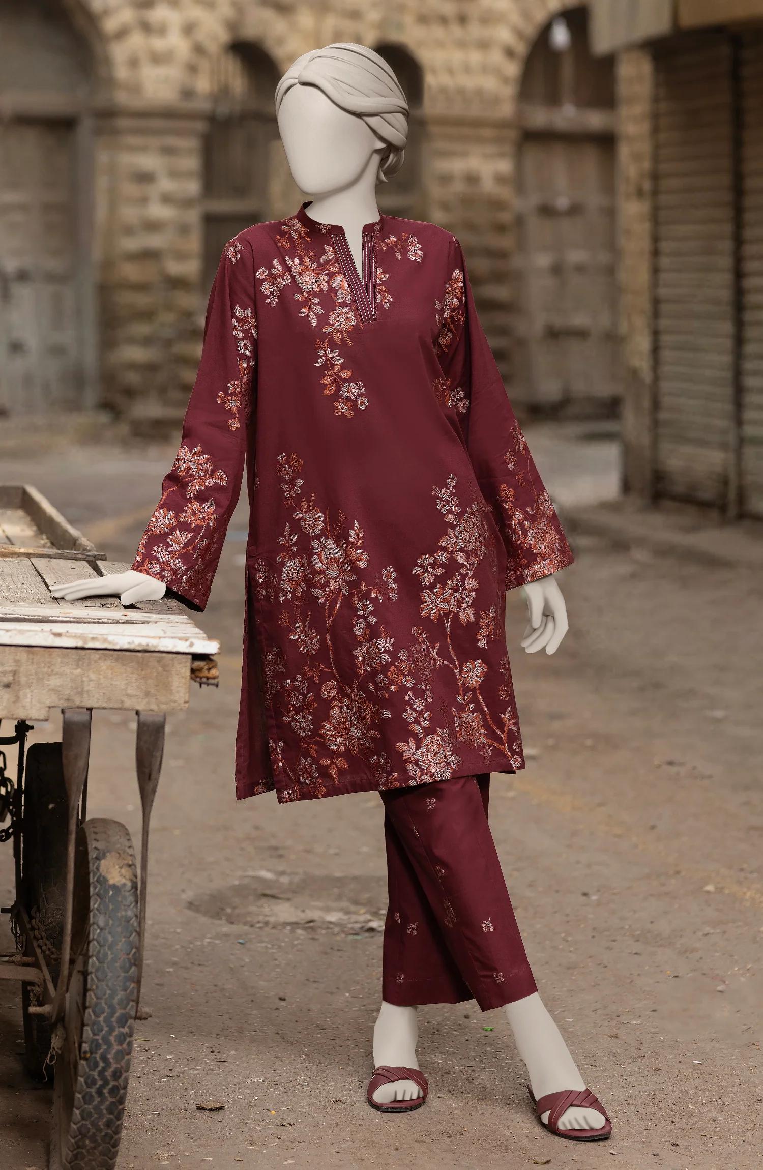 JACQUARD STITCHED 2 PIECE - Image 4