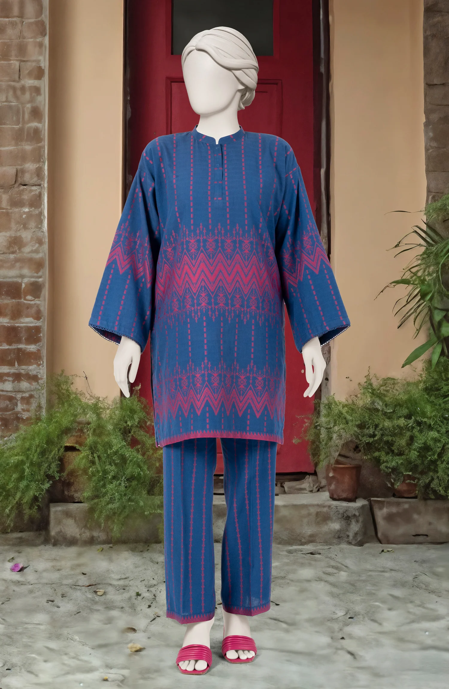 JACQUARD STITCHED 2 PIECE - Image 6