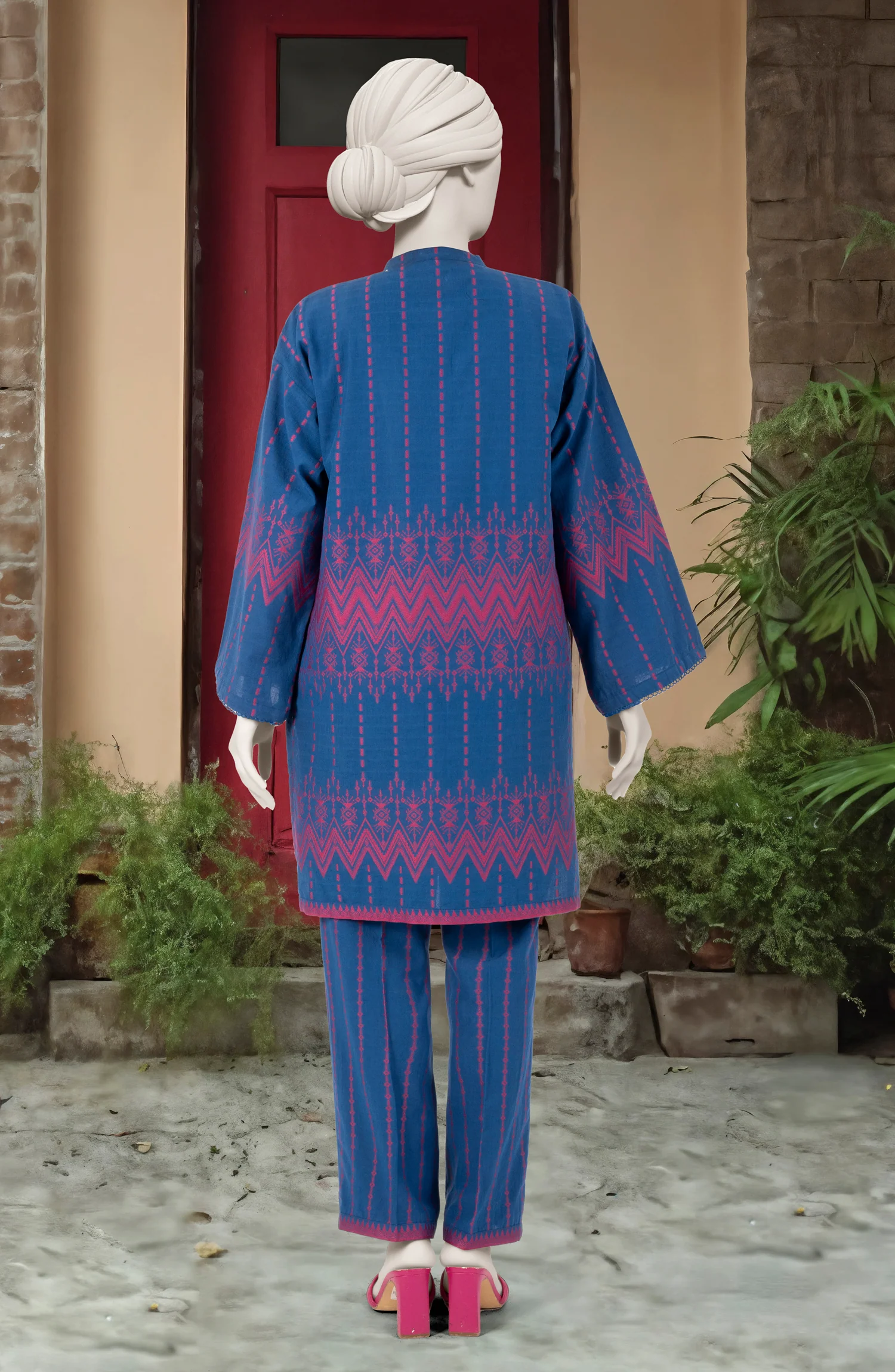 JACQUARD STITCHED 2 PIECE - Image 8