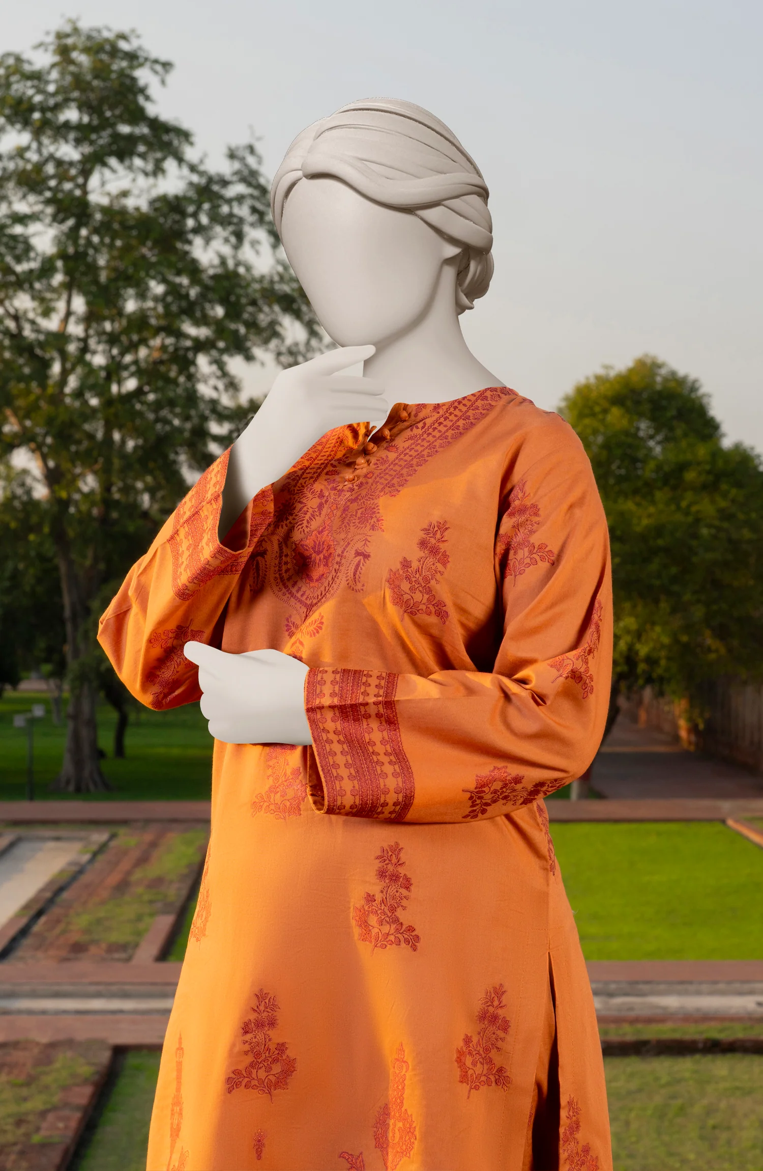 JACQUARD STITCHED 2 PIECE - Image 2