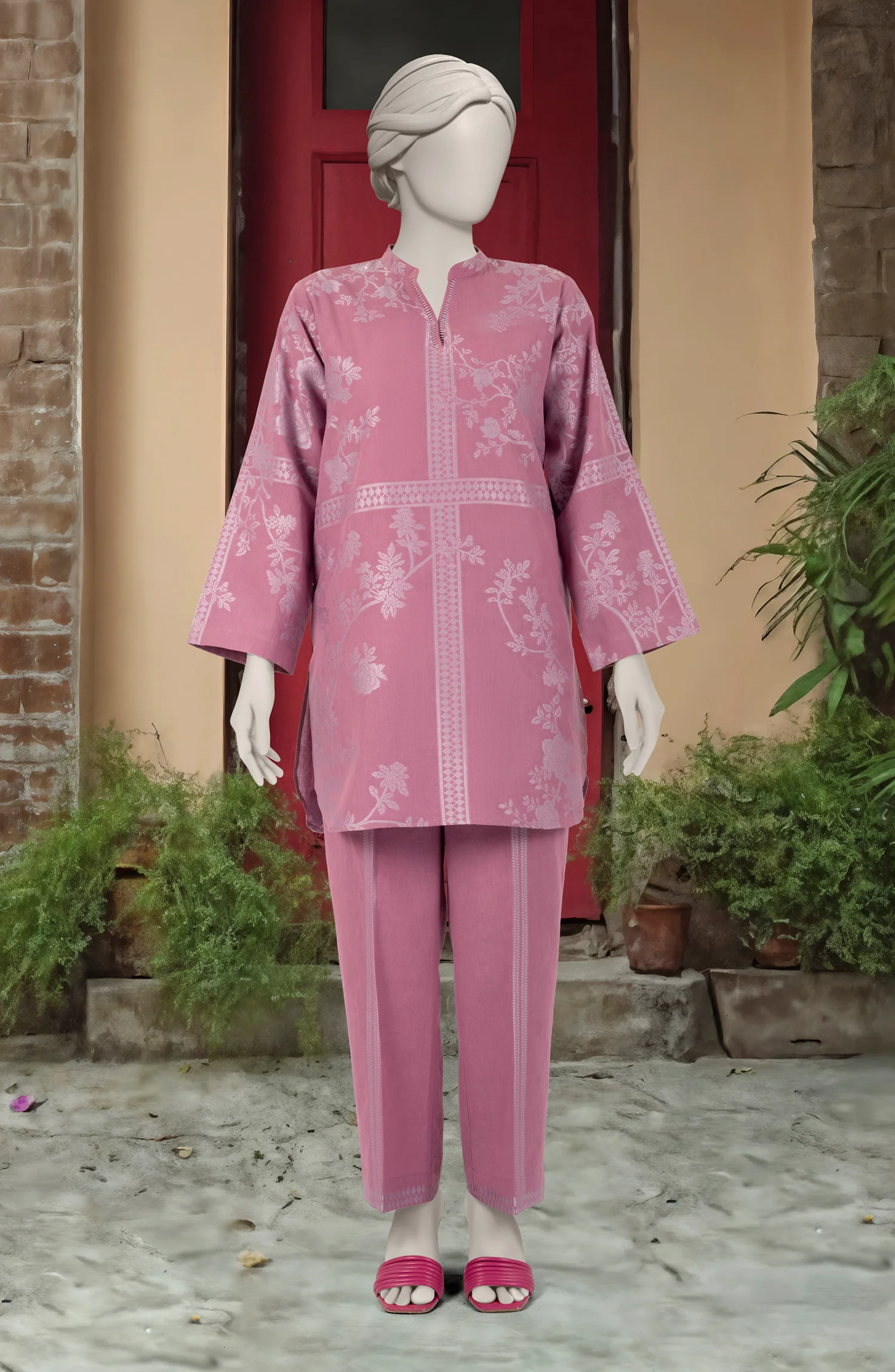 JACQUARD STITCHED 2 PIECE - Image 6