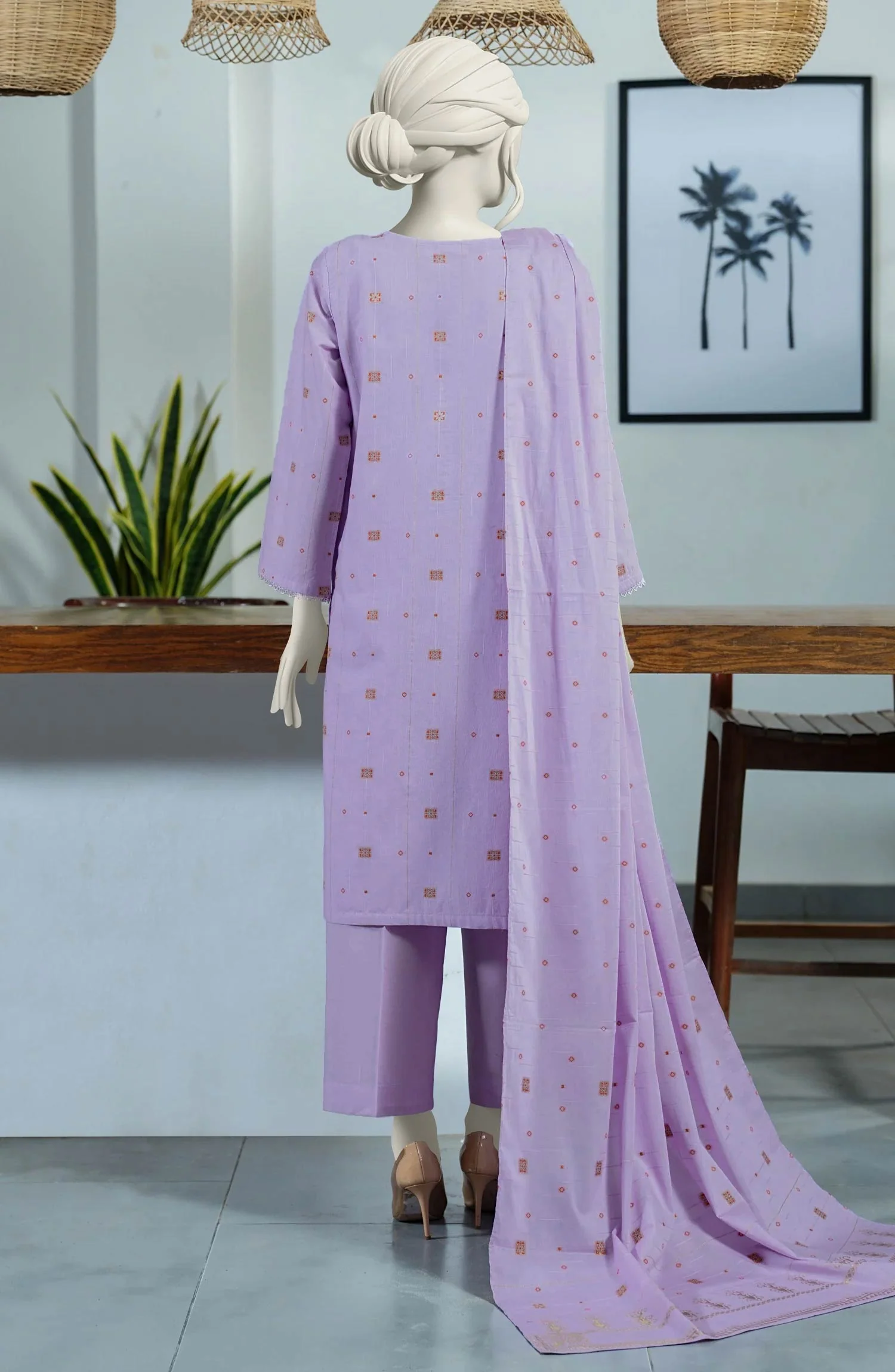 JACQUARD STITCHED 3 PIECE - Image 5