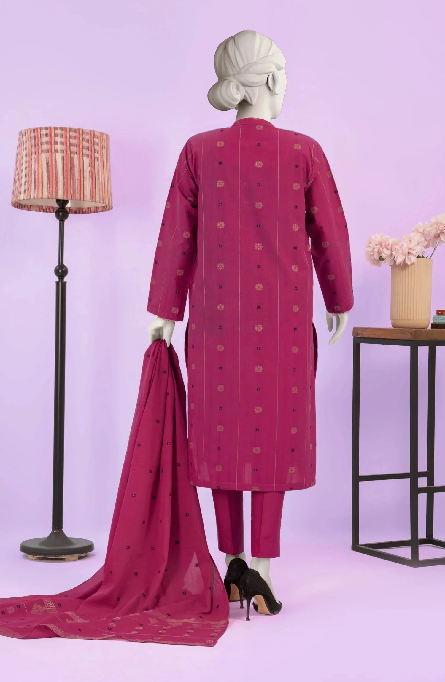 JACQUARD STITCHED 3 PIECE - Image 4