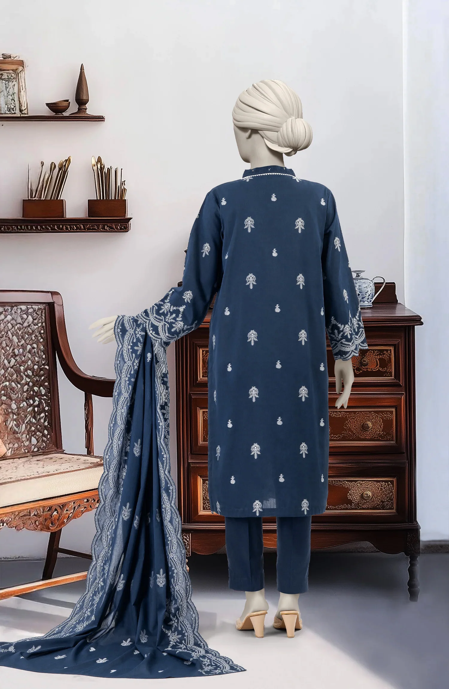 JACQUARD STITCHED 3 PIECE - Image 4