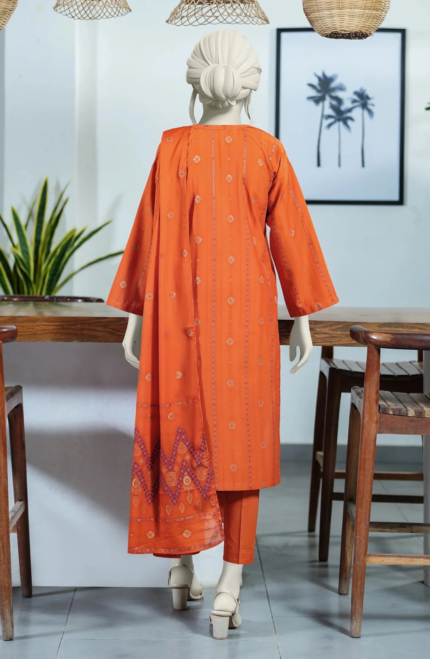 JACQUARD STITCHED 3 PIECE - Image 5