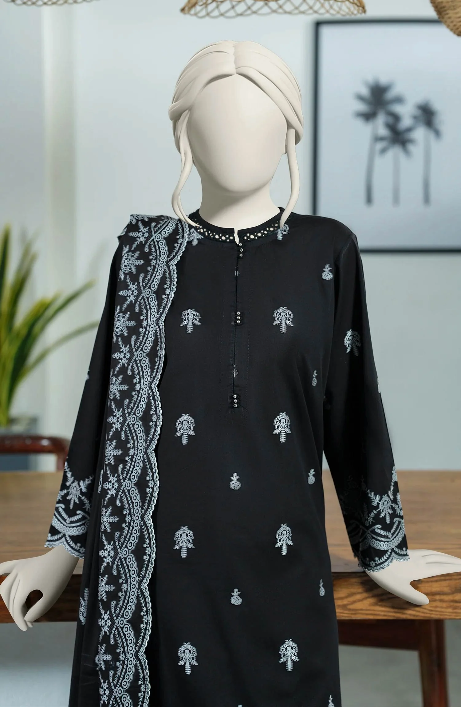 JACQUARD STITCHED 3 PIECE - Image 2