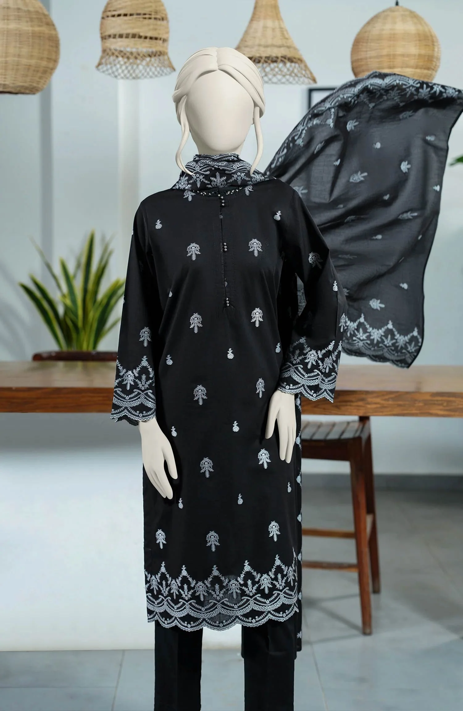 JACQUARD STITCHED 3 PIECE - Image 4